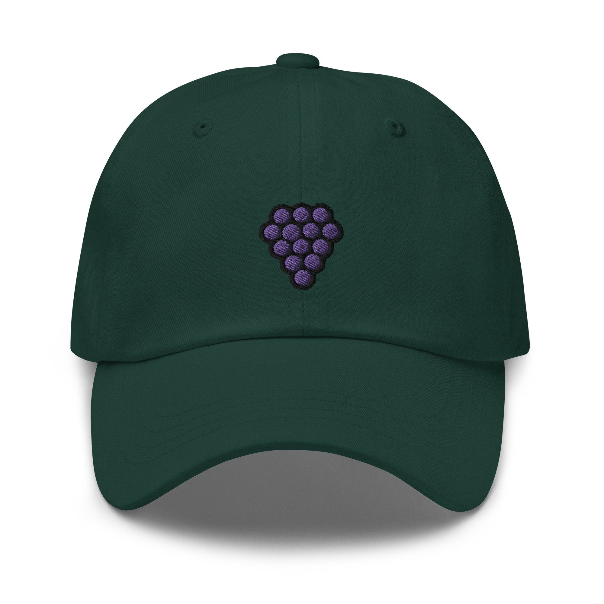 Grapes Embroidered Dad Hat