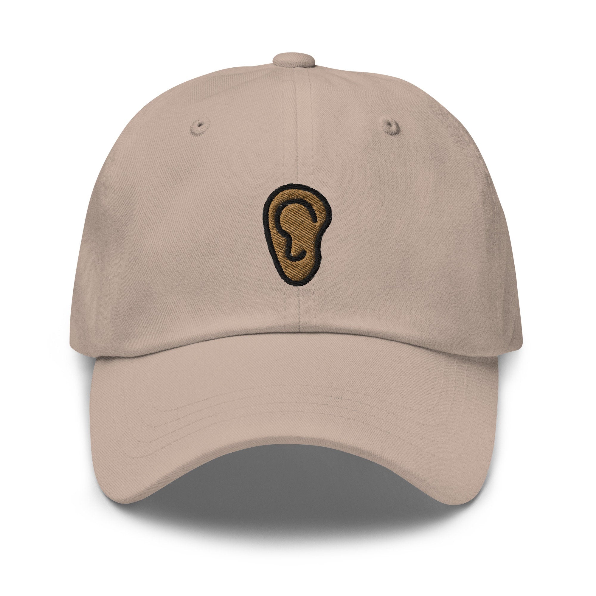 Ear Embroidered Dad Hat