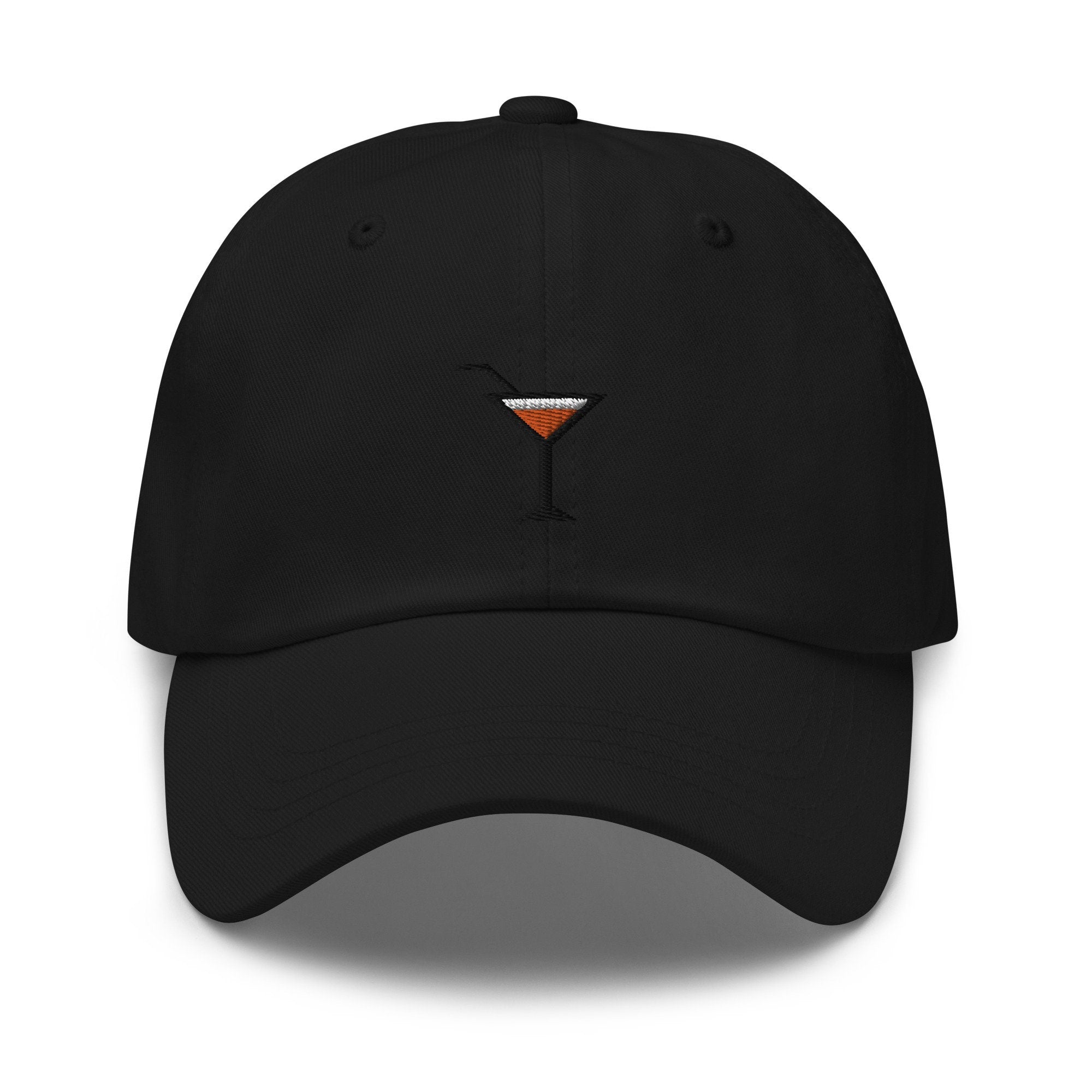 Martini Embroidered Dad Hat