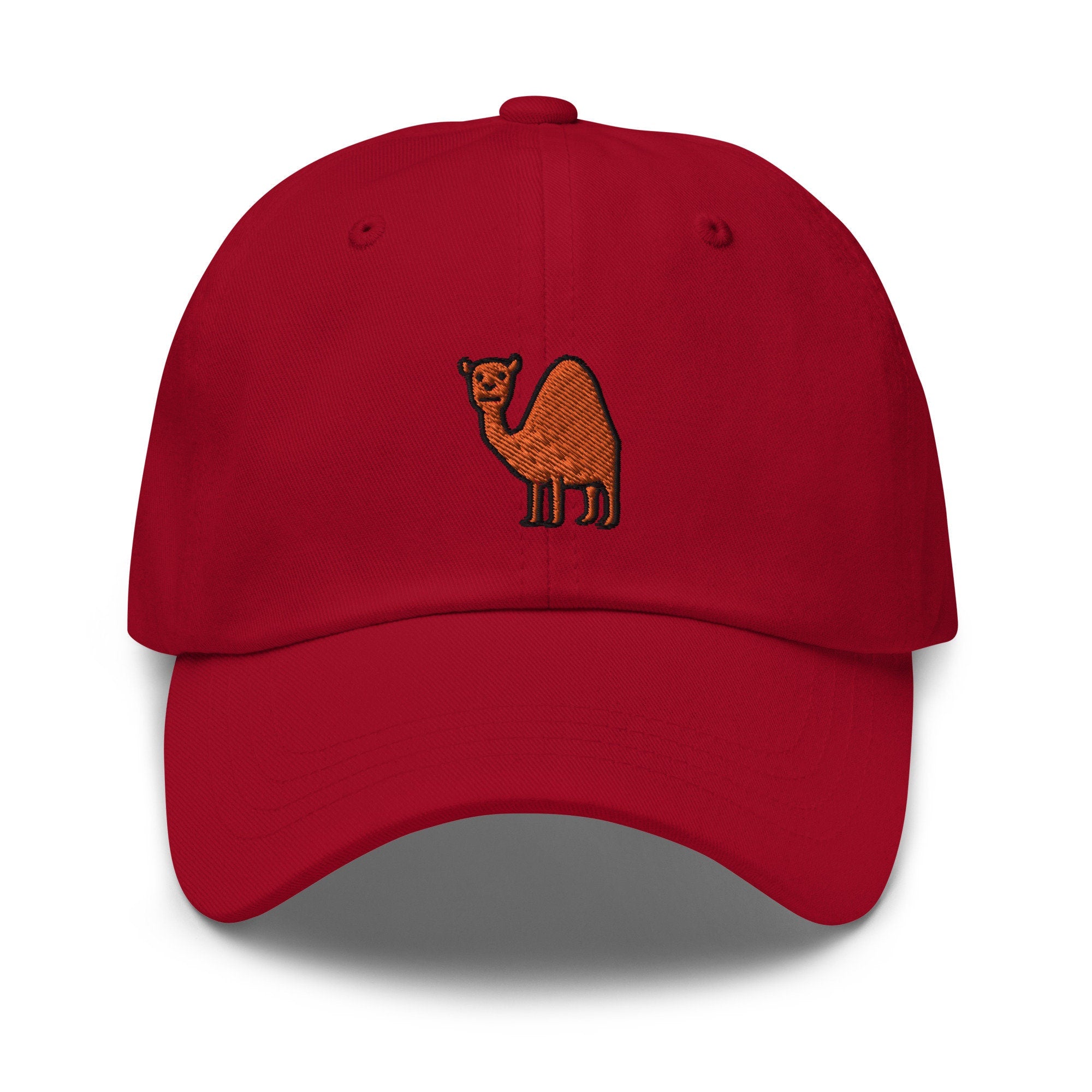 Camel Embroidered Dad Hat