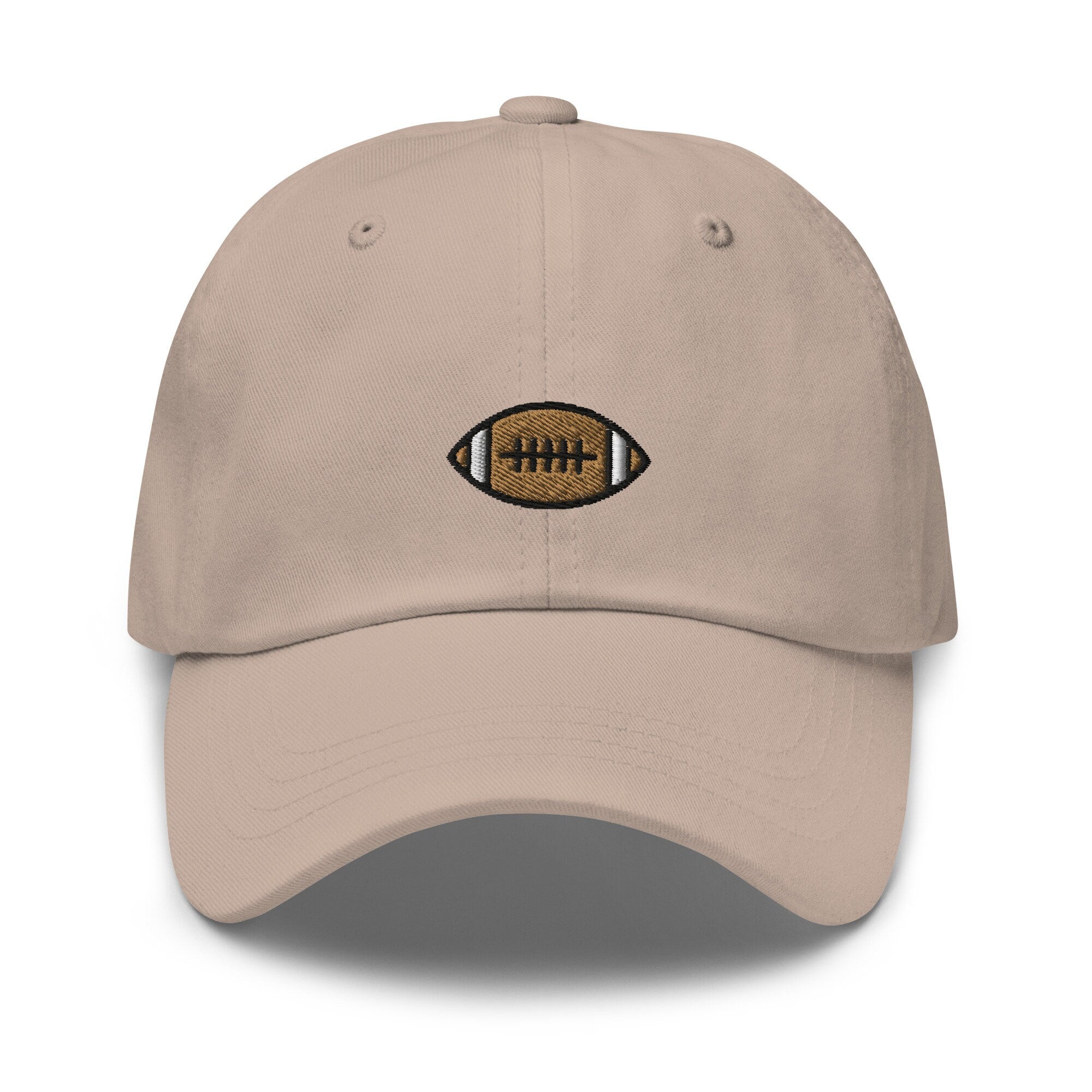 Football Embroidered Dad Hat