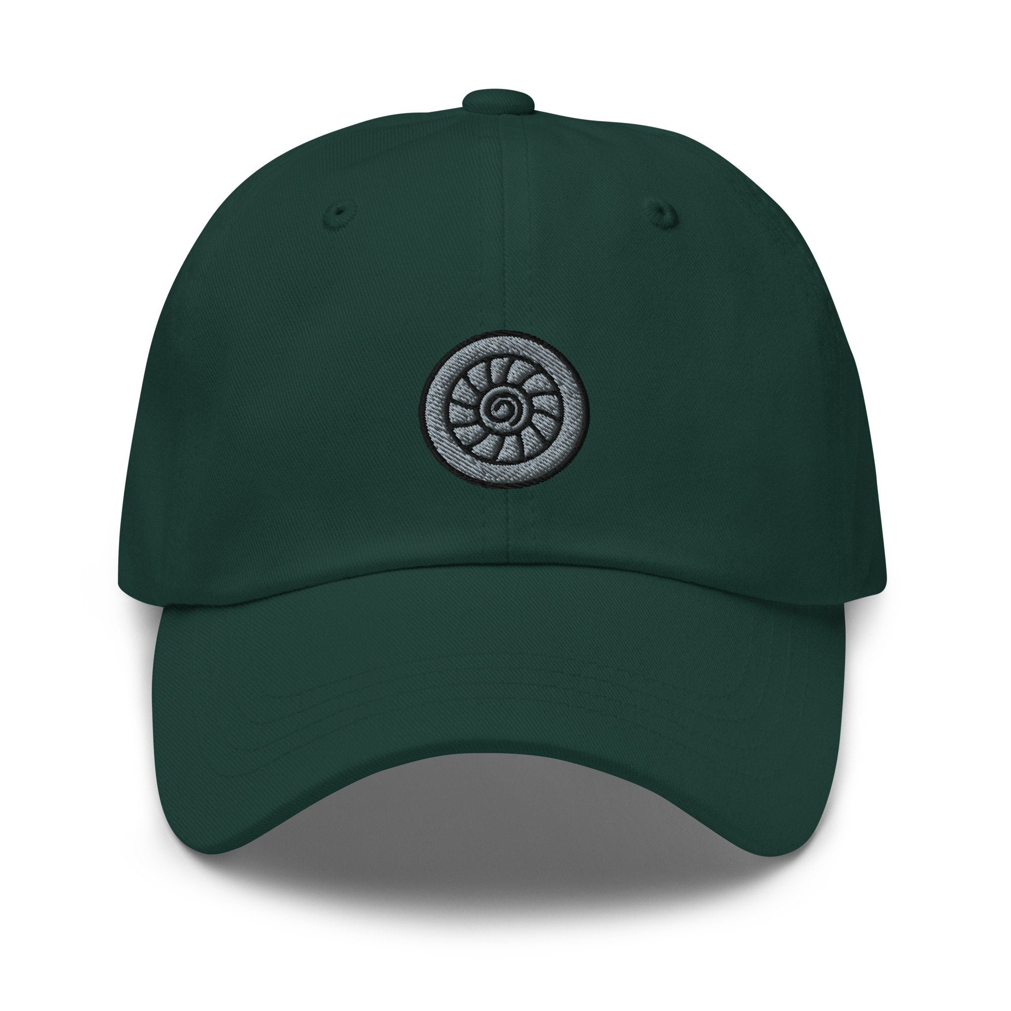 Airplane Jet Engine Embroidered Dad Hat