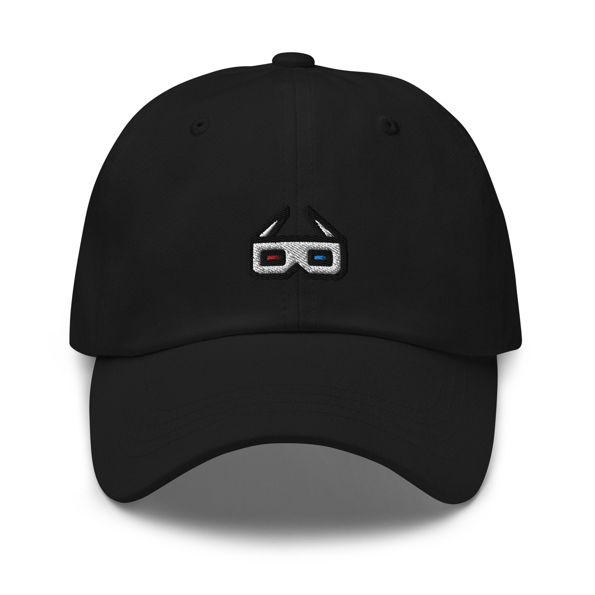 3D Movie Glasses Embroidered Dad Hat