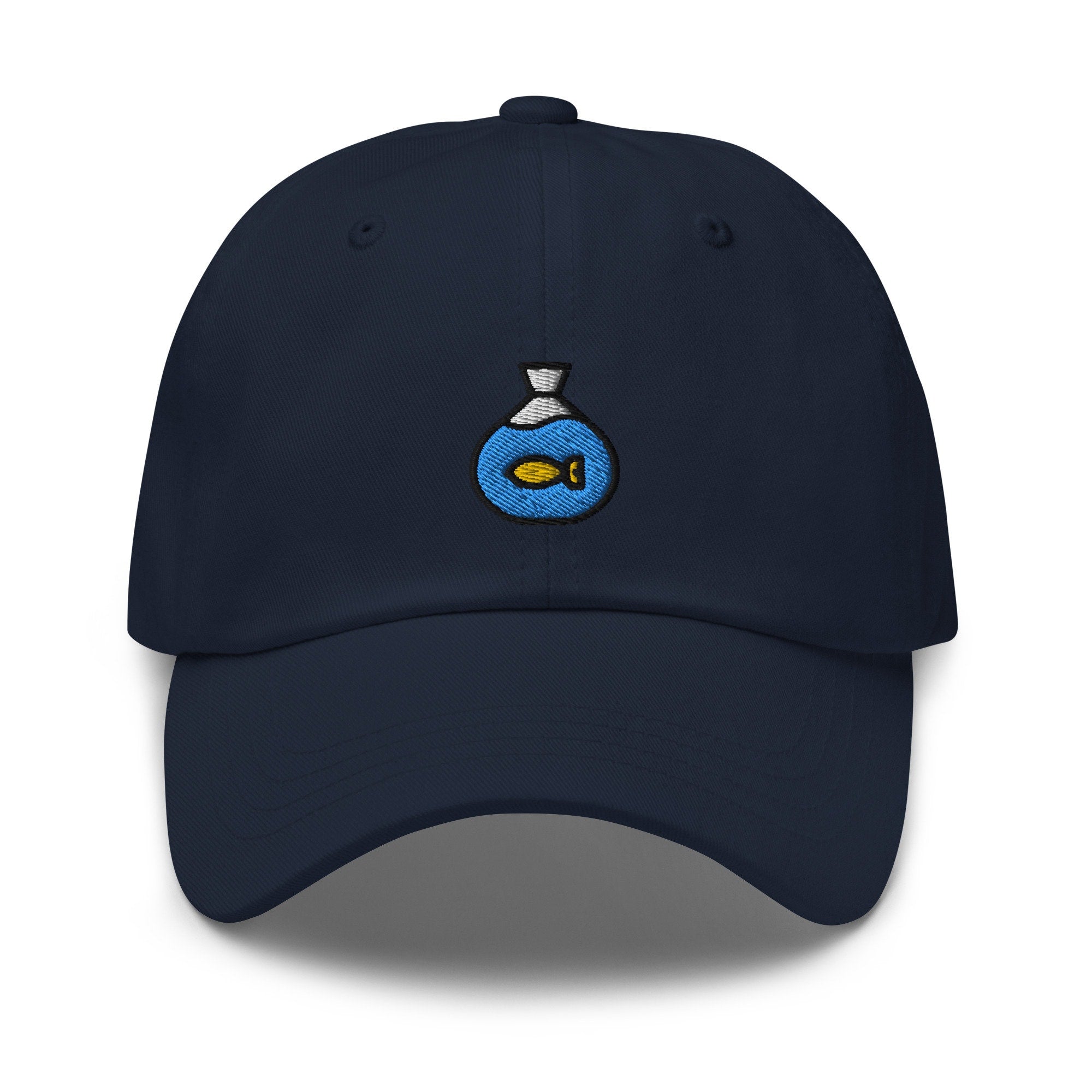 Goldfish Embroidered Dad Hat