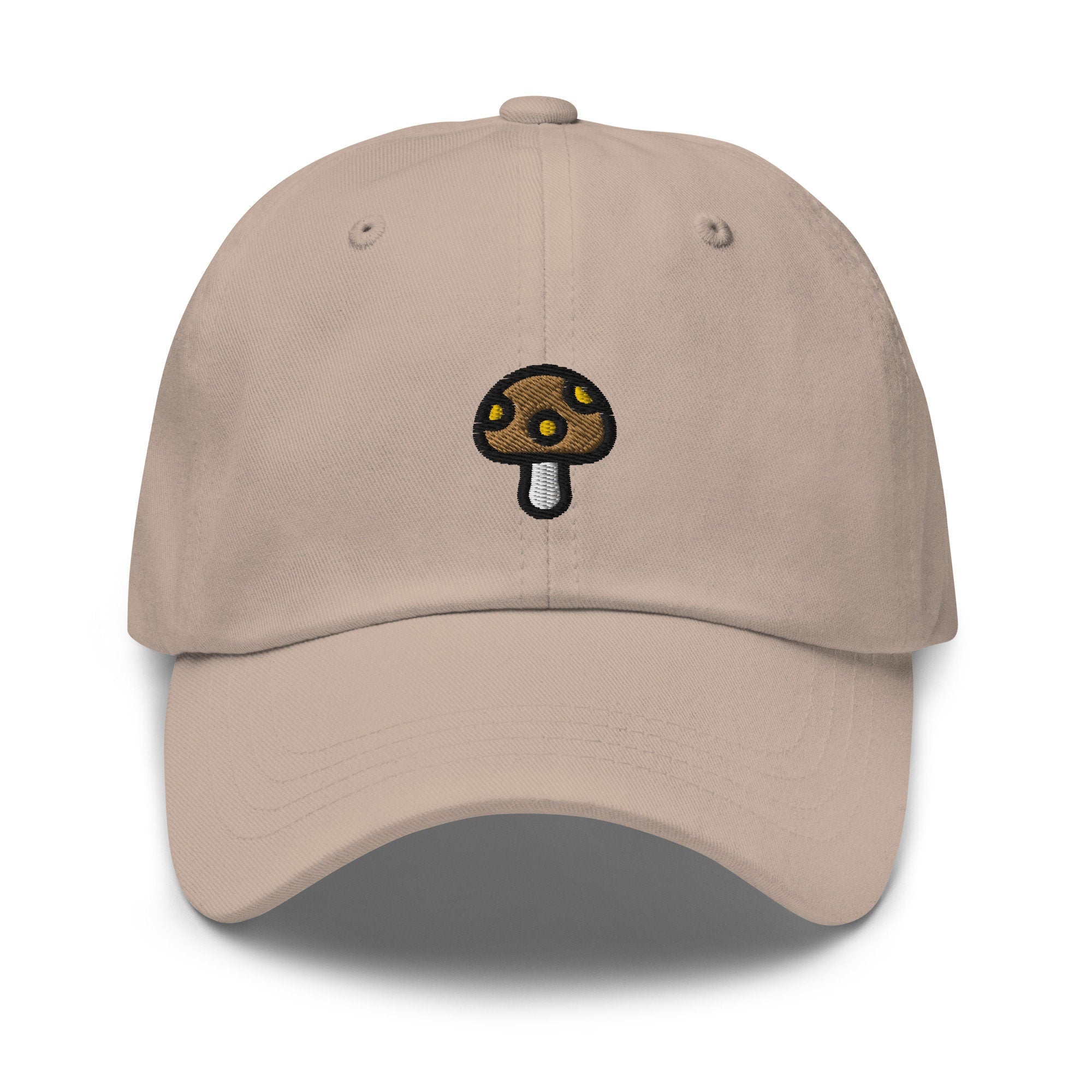 Mushroom Embroidered Dad Hat