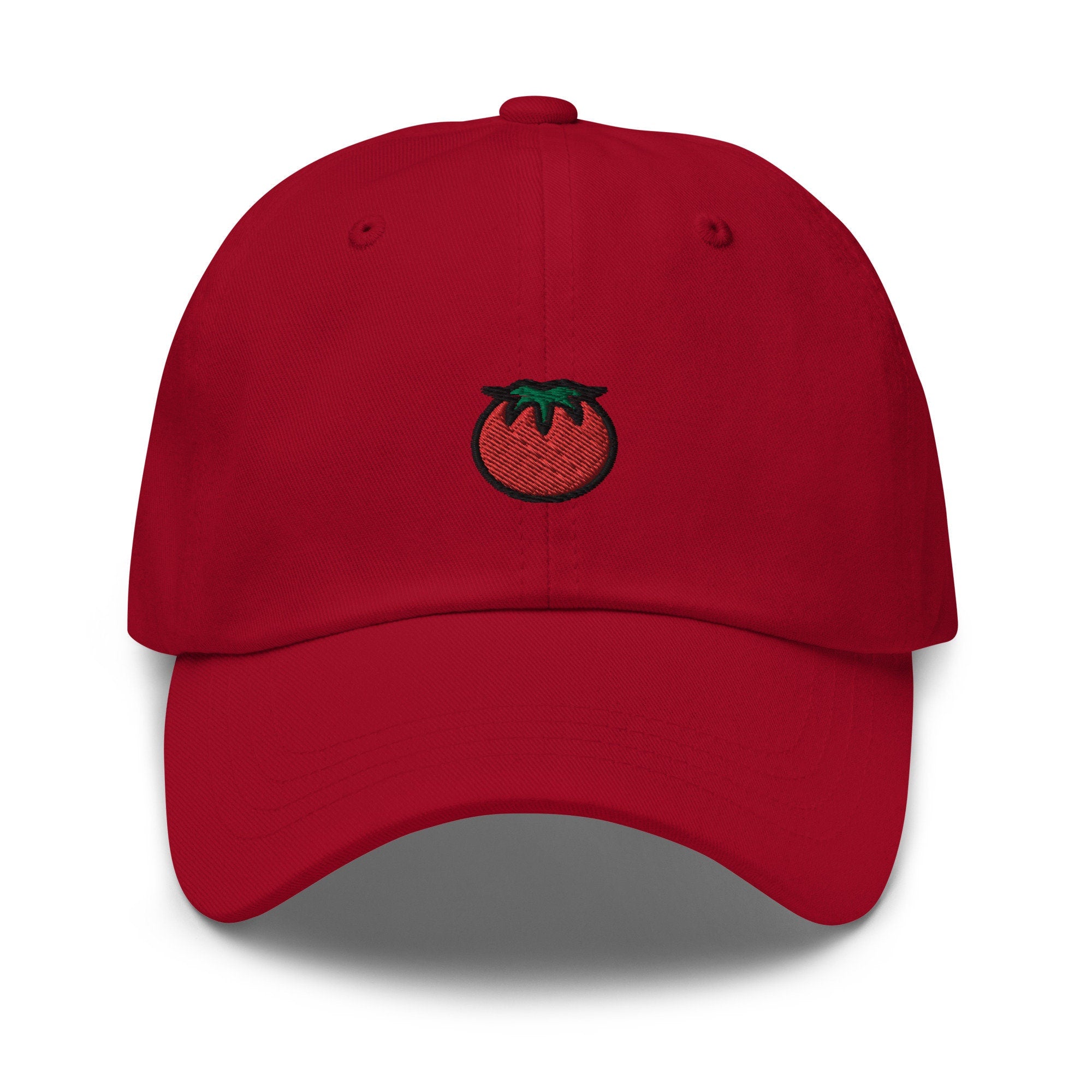 Tomato Embroidered Dad Hat