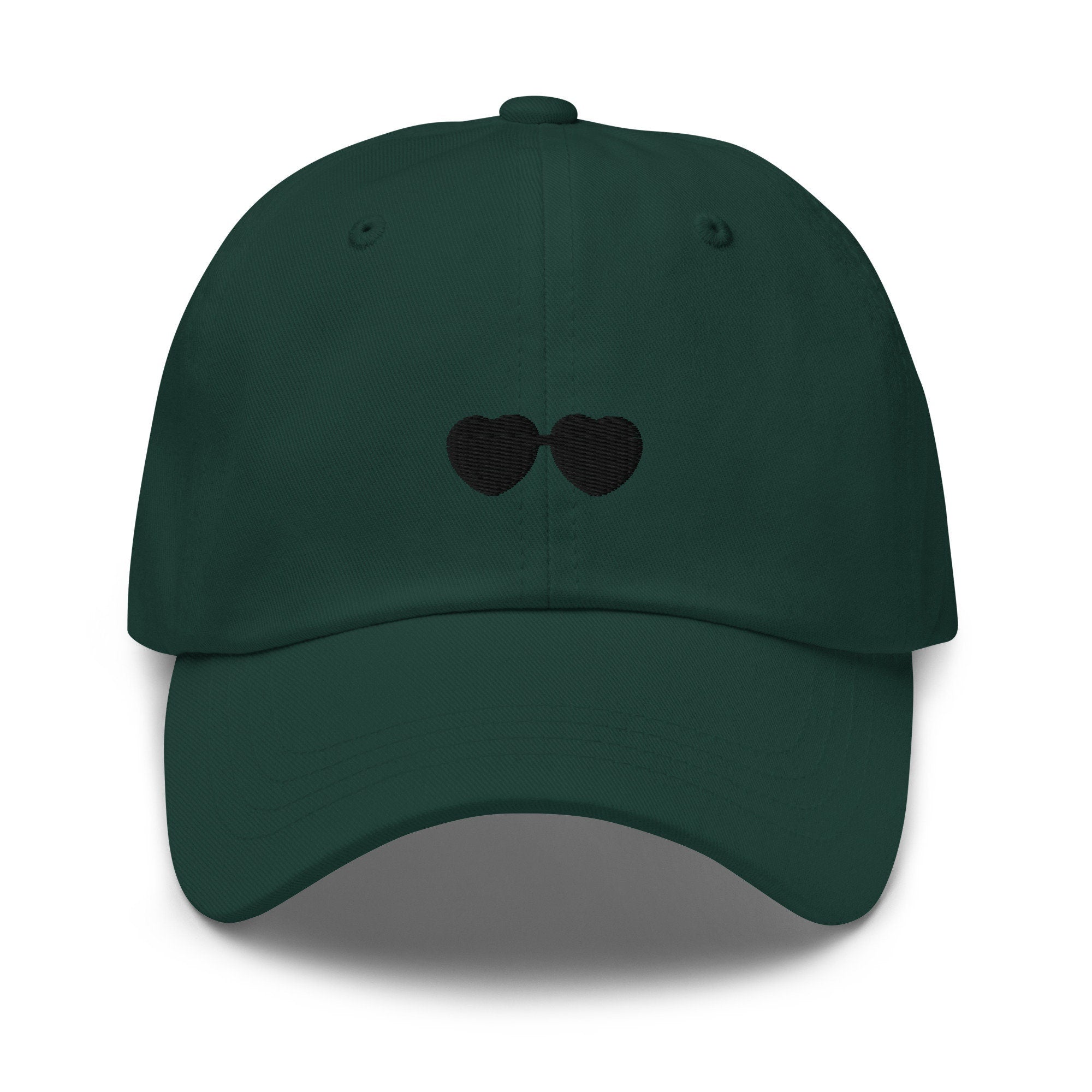 Heart Sunglasses Embroidered Dad Hat