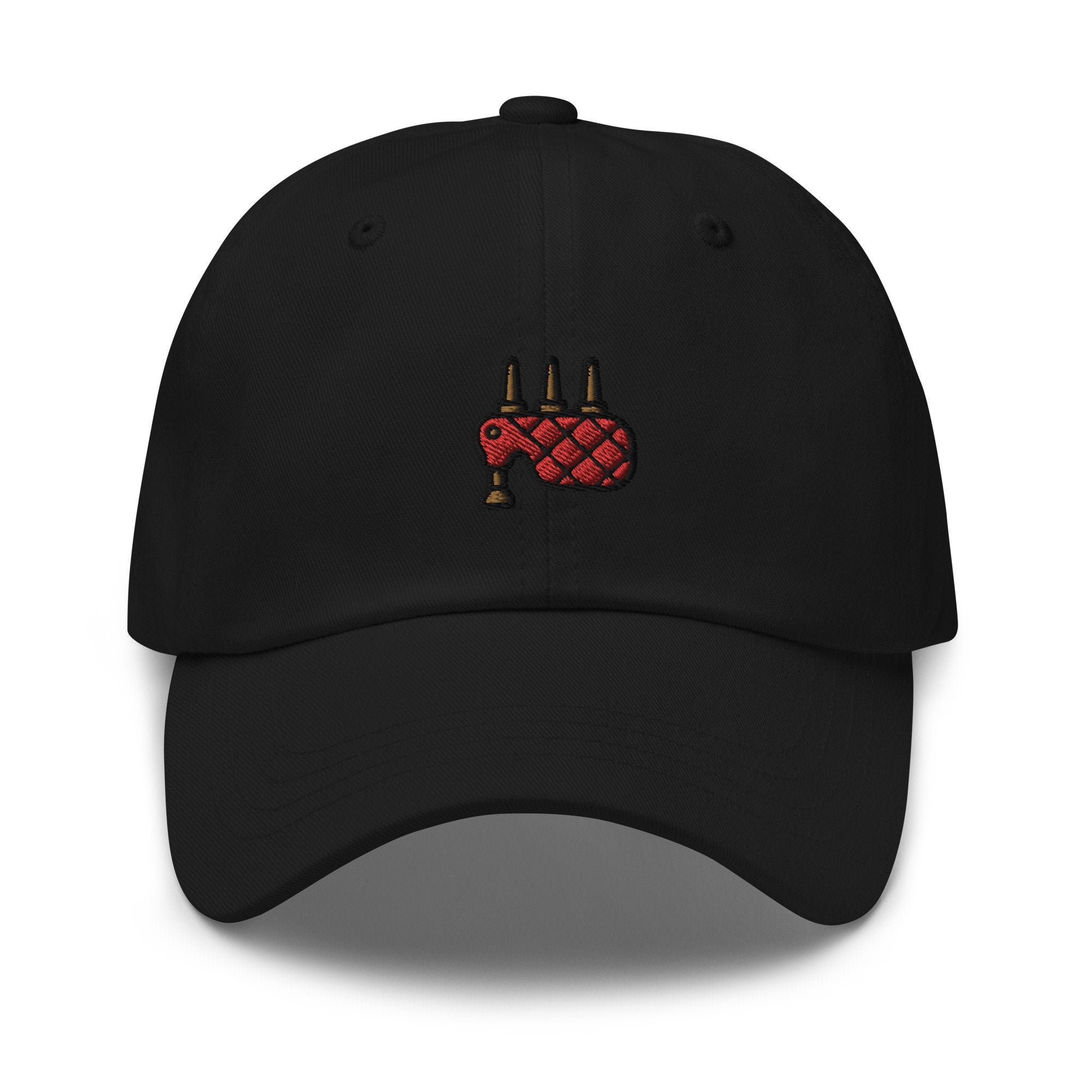 Bagpipes Embroidered Dad Hat