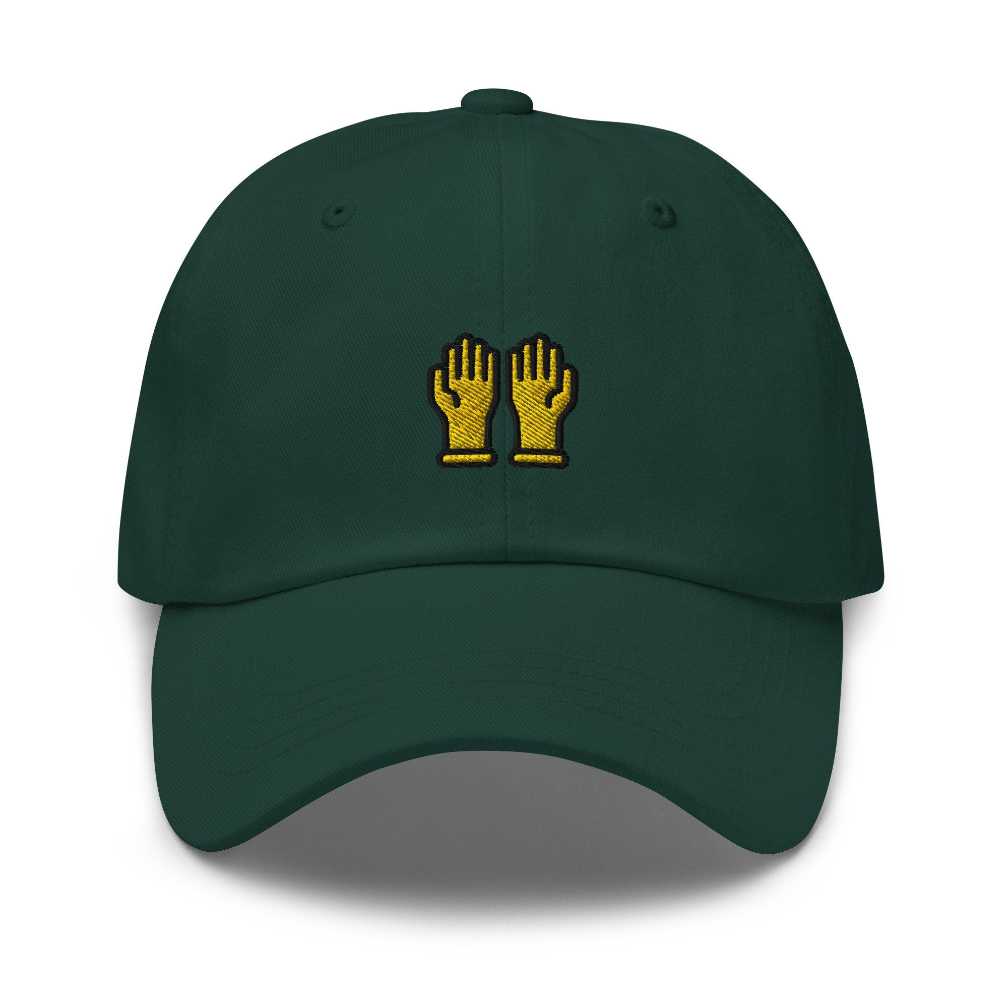 Rubber Gloves Embroidered Dad Hat