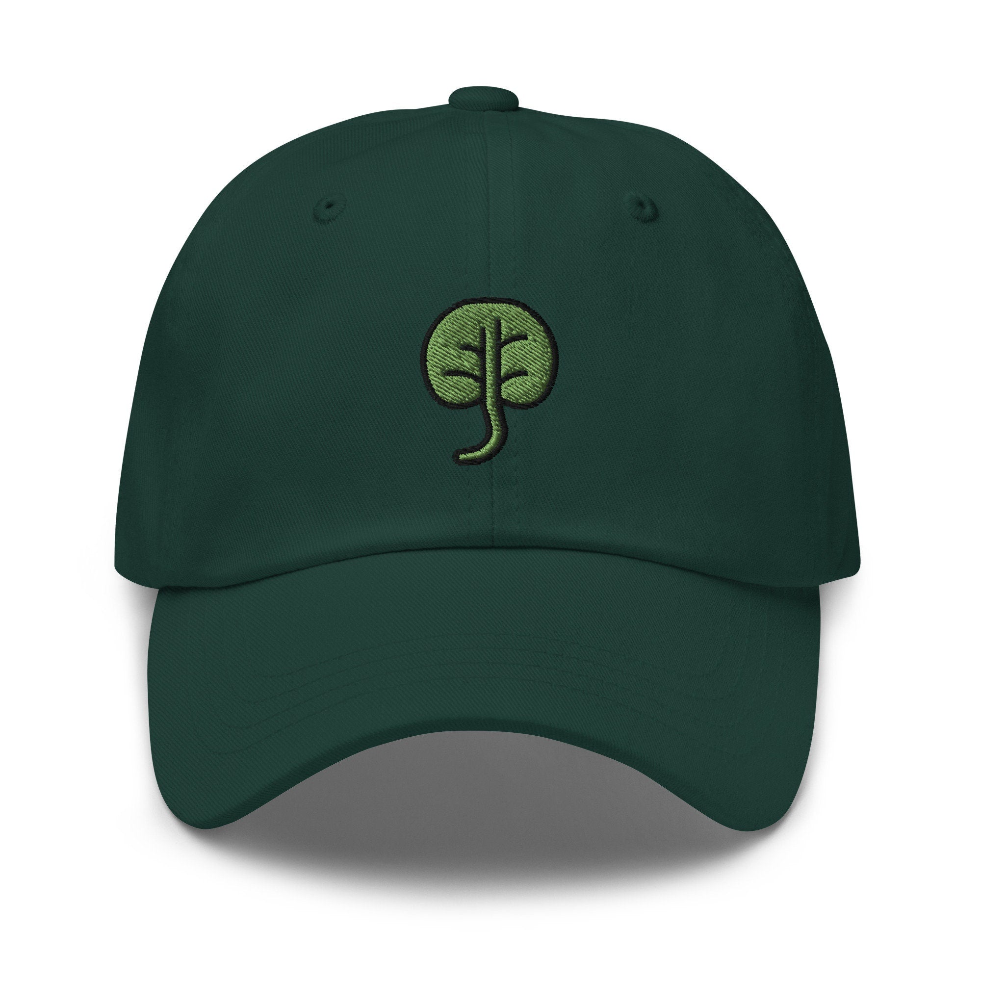 Spinach Embroidered Dad Hat