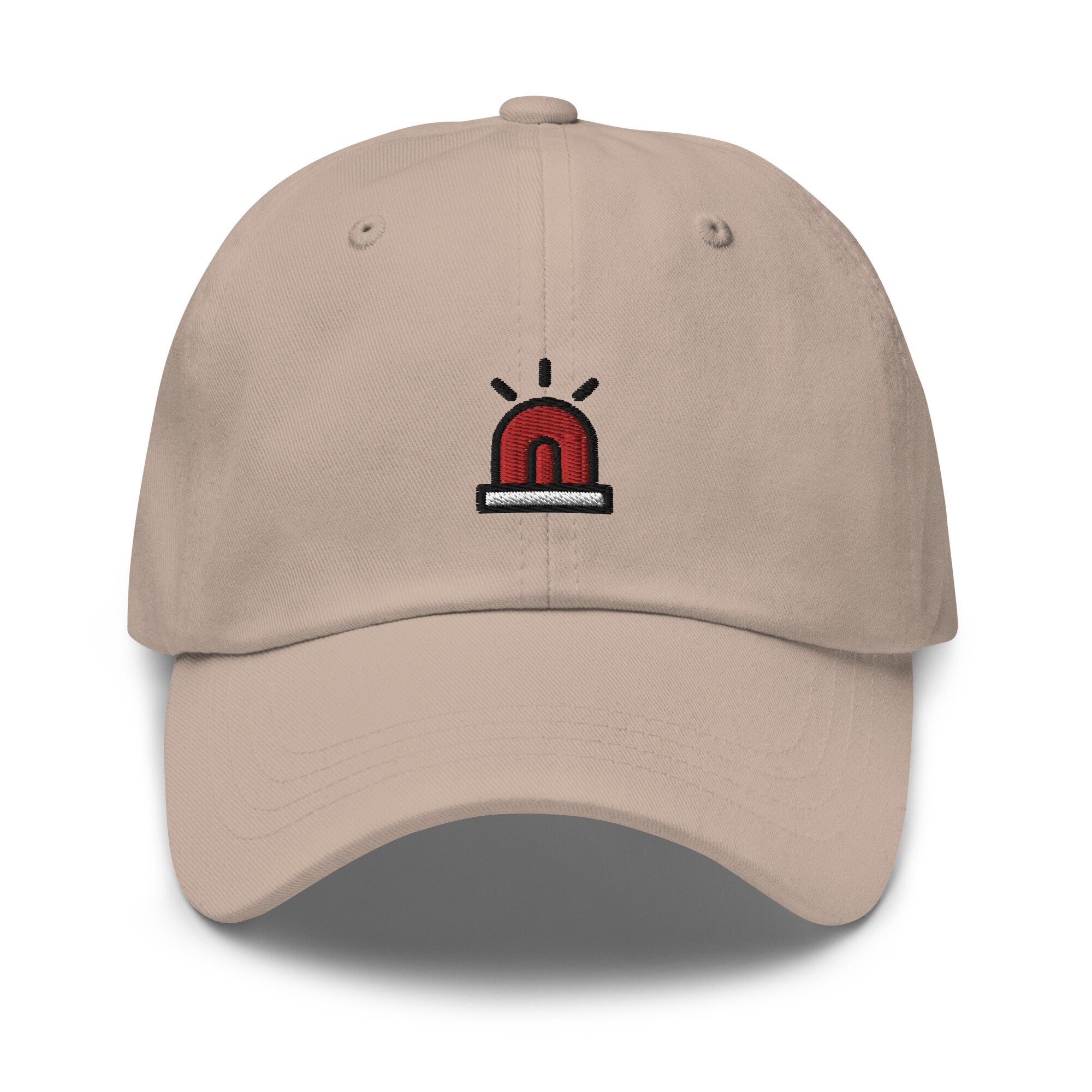 Police Siren Embroidered Dad Hat