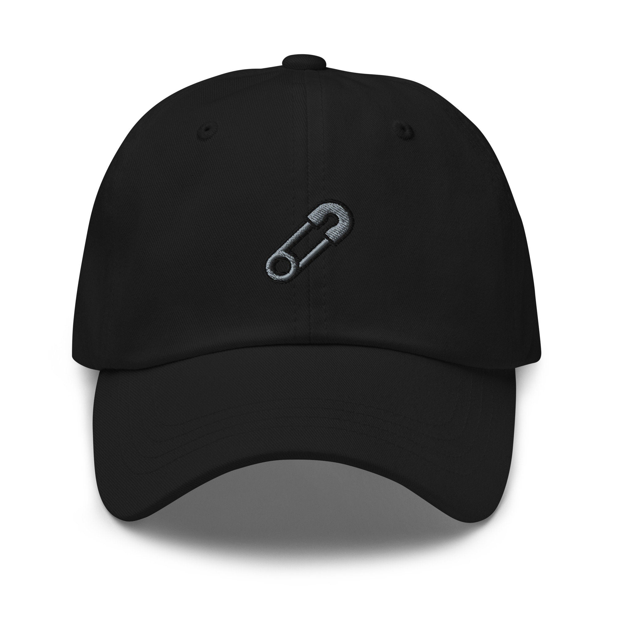 Safety Pin Embroidered Dad Hat