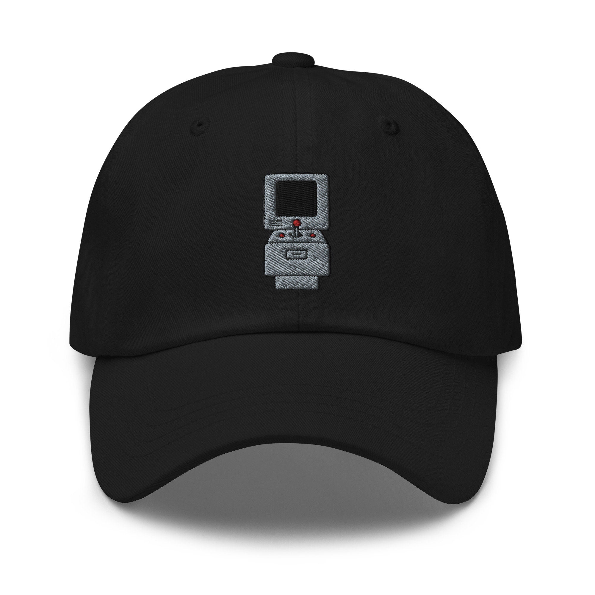 Retro Game Machine Embroidered Dad Hat