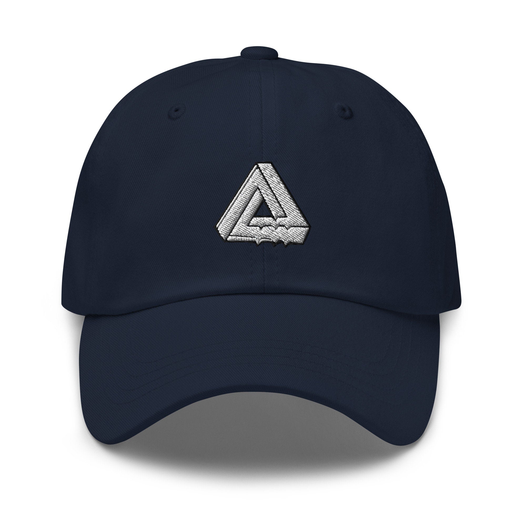 Melting Triangle Embroidered Dad Hat