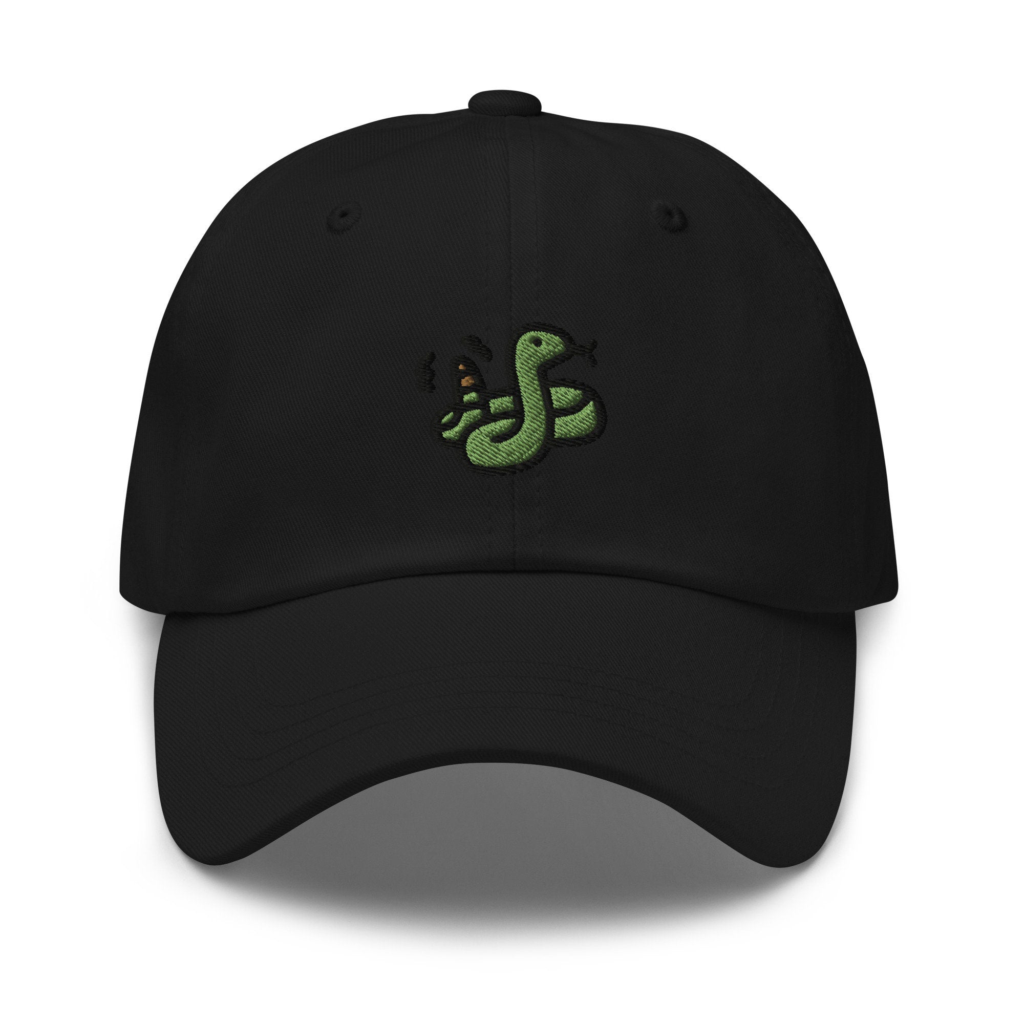 Rattlesnake Embroidered Dad Hat