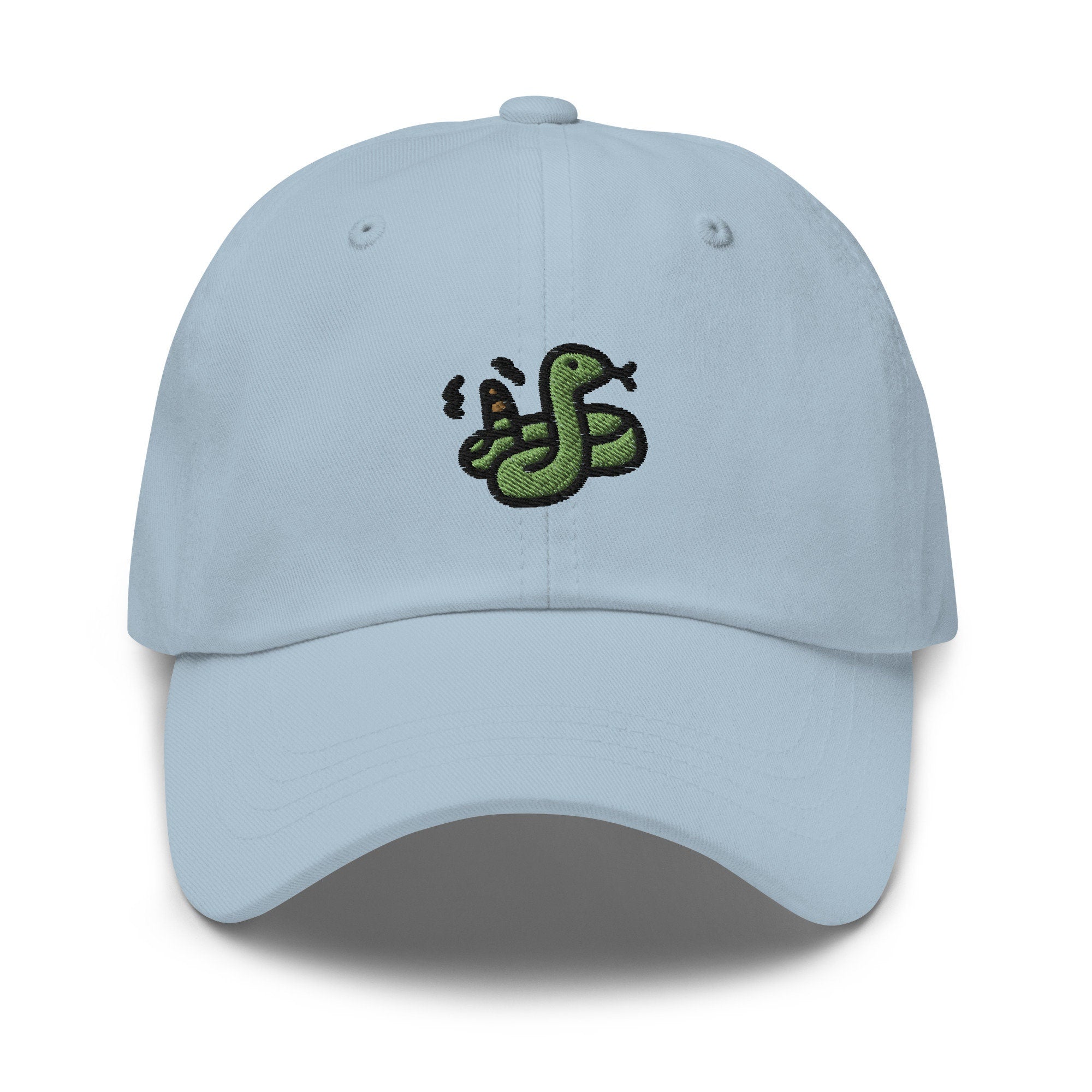 Rattlesnake Embroidered Dad Hat