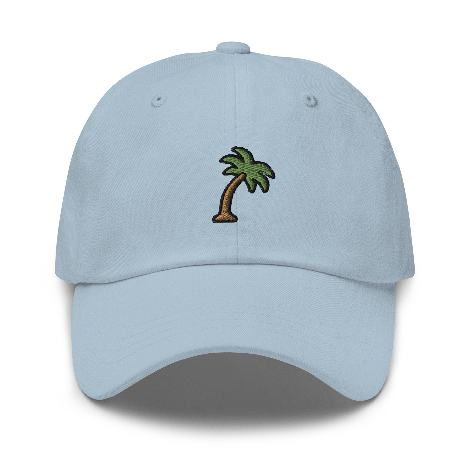 Palm Tree Embroidered Dad Hat
