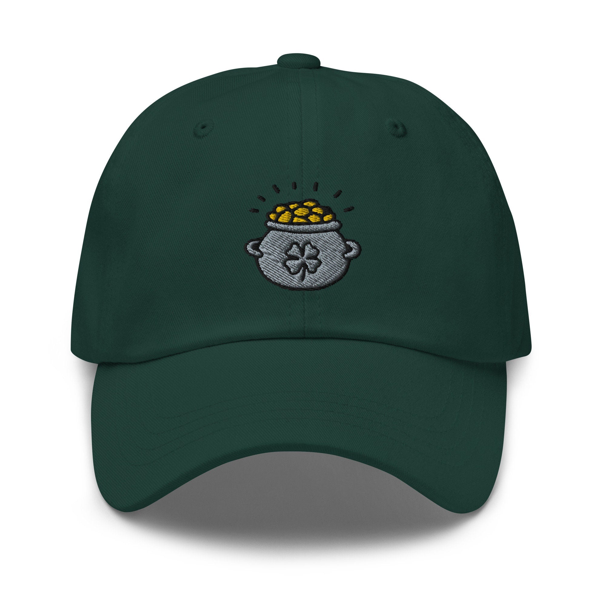 Pot of Gold Embroidered Dad Hat