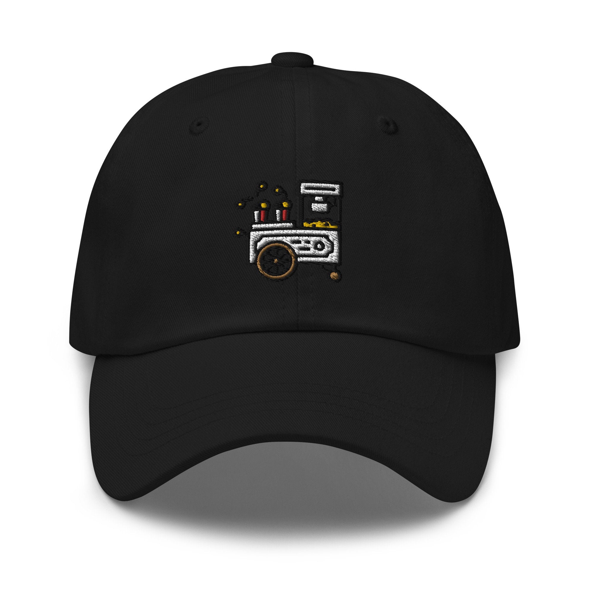 Popcorn Cart Embroidered Dad Hat