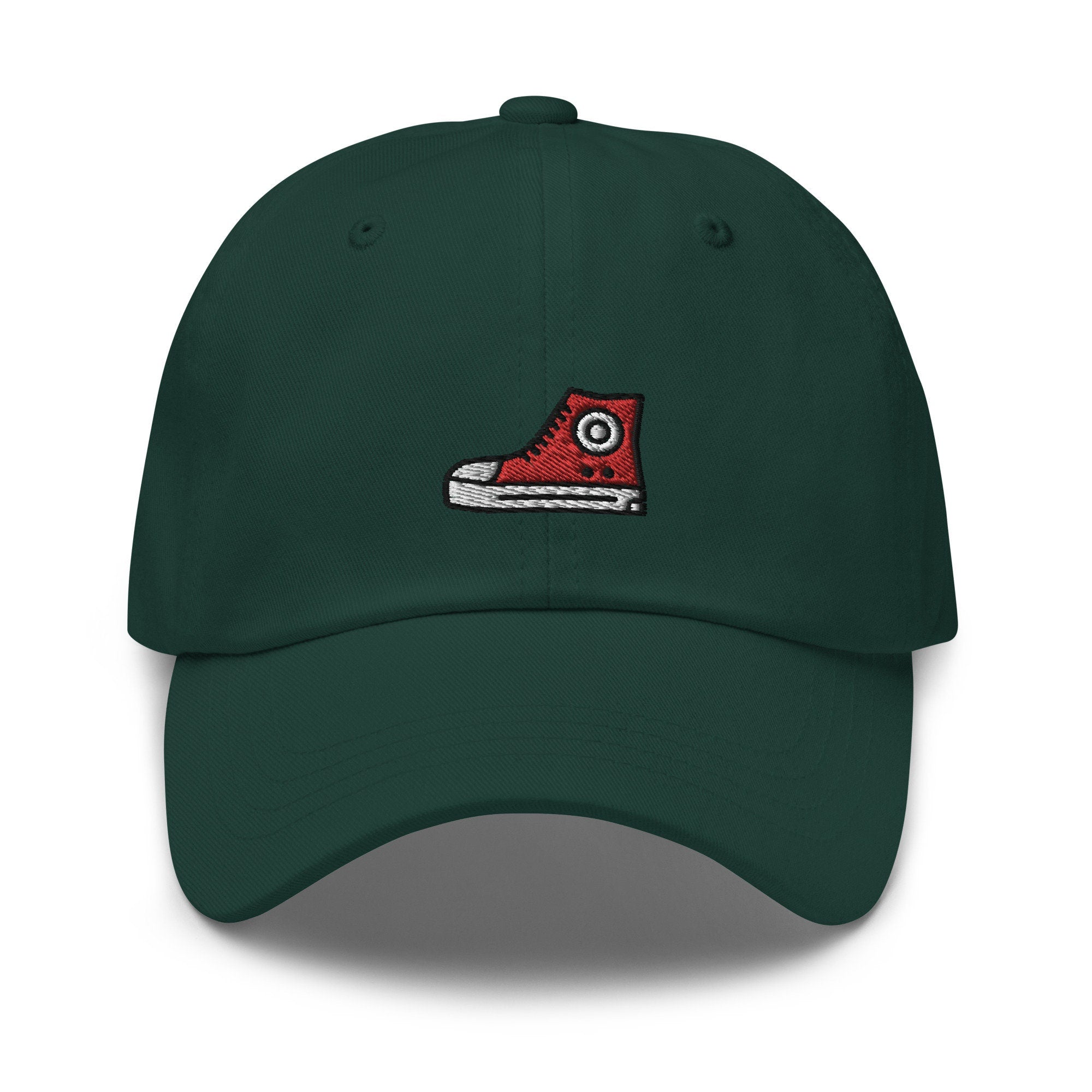 High Top Sneaker Embroidered Dad Hat