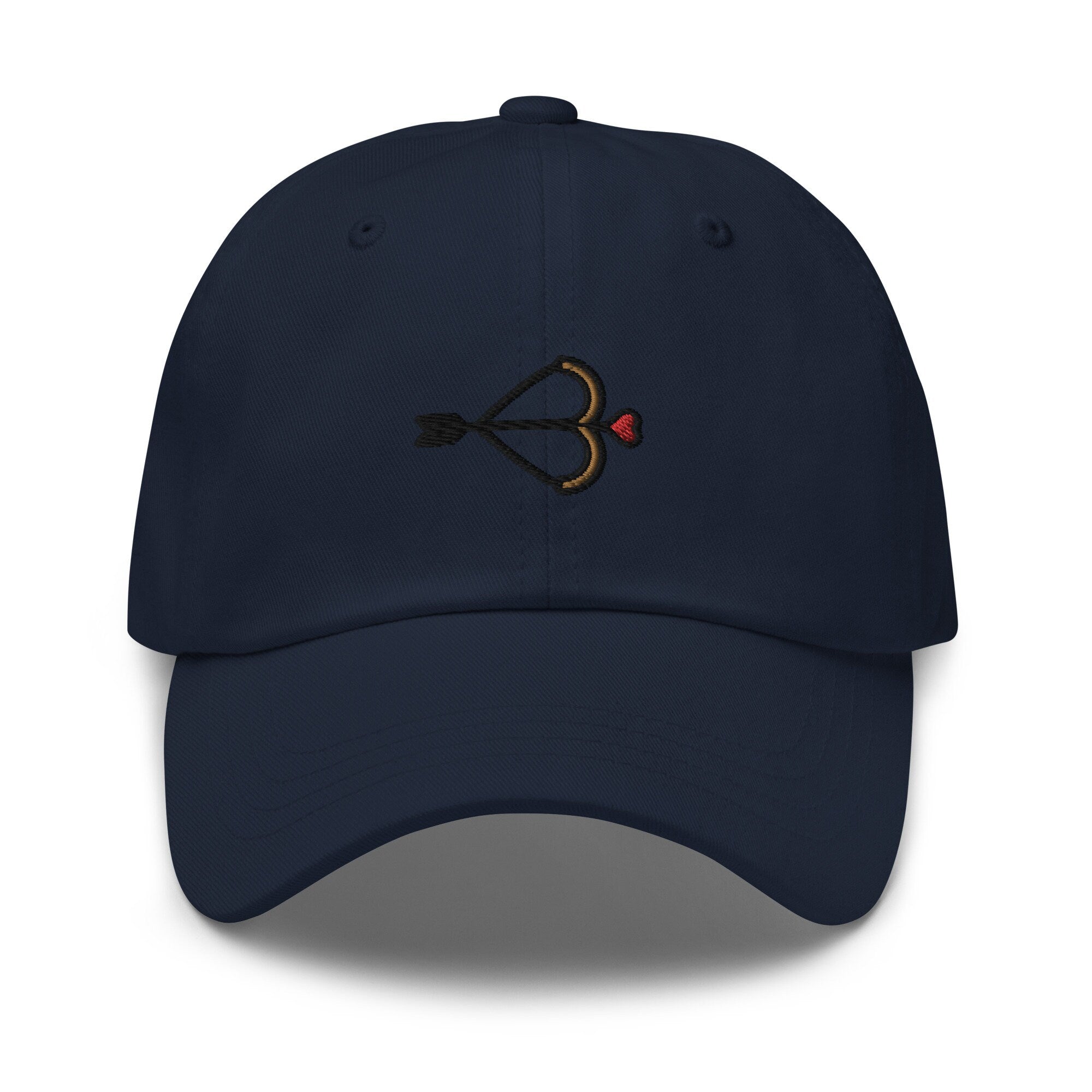 Cupid's Arrow Embroidered Dad Hat