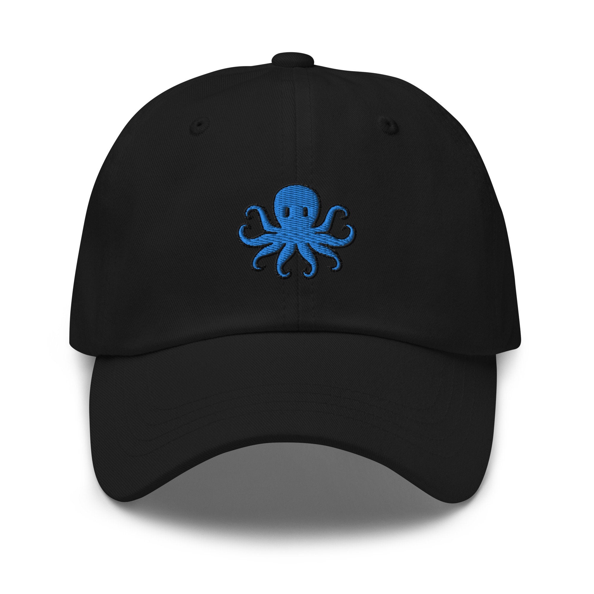 Octopus Embroidered Dad Hat