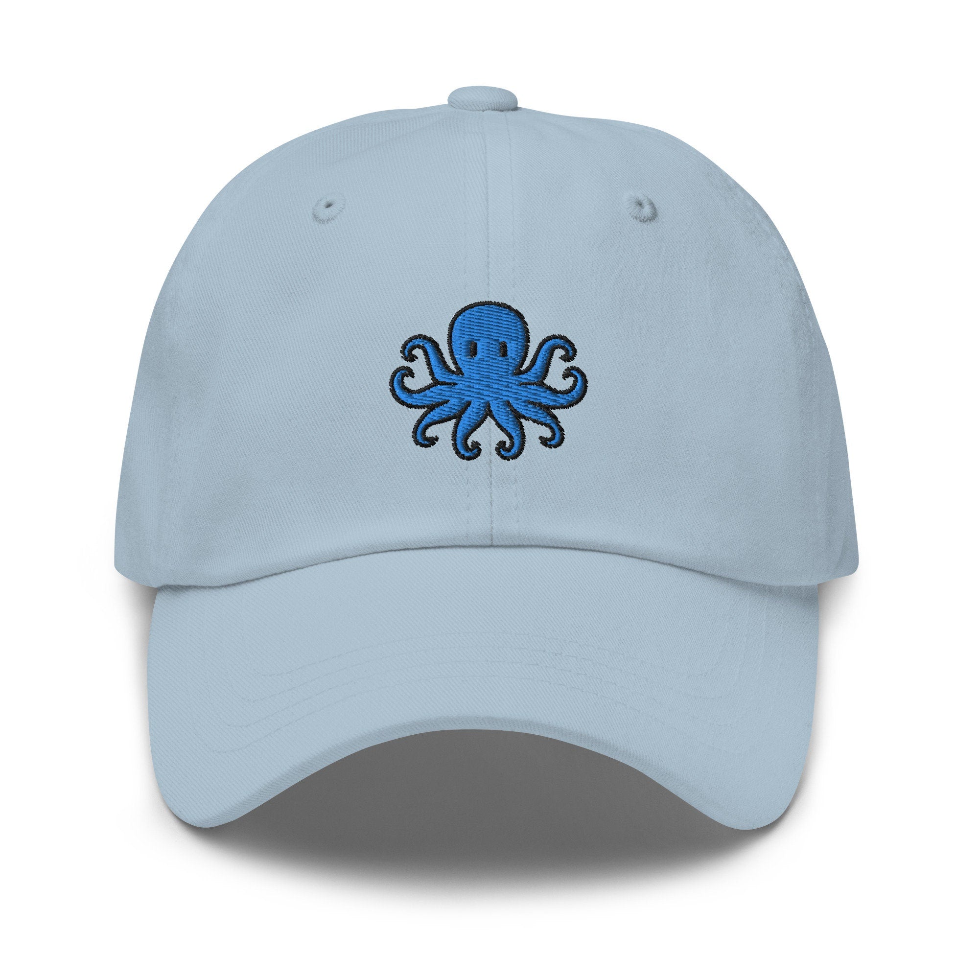 Octopus Embroidered Dad Hat