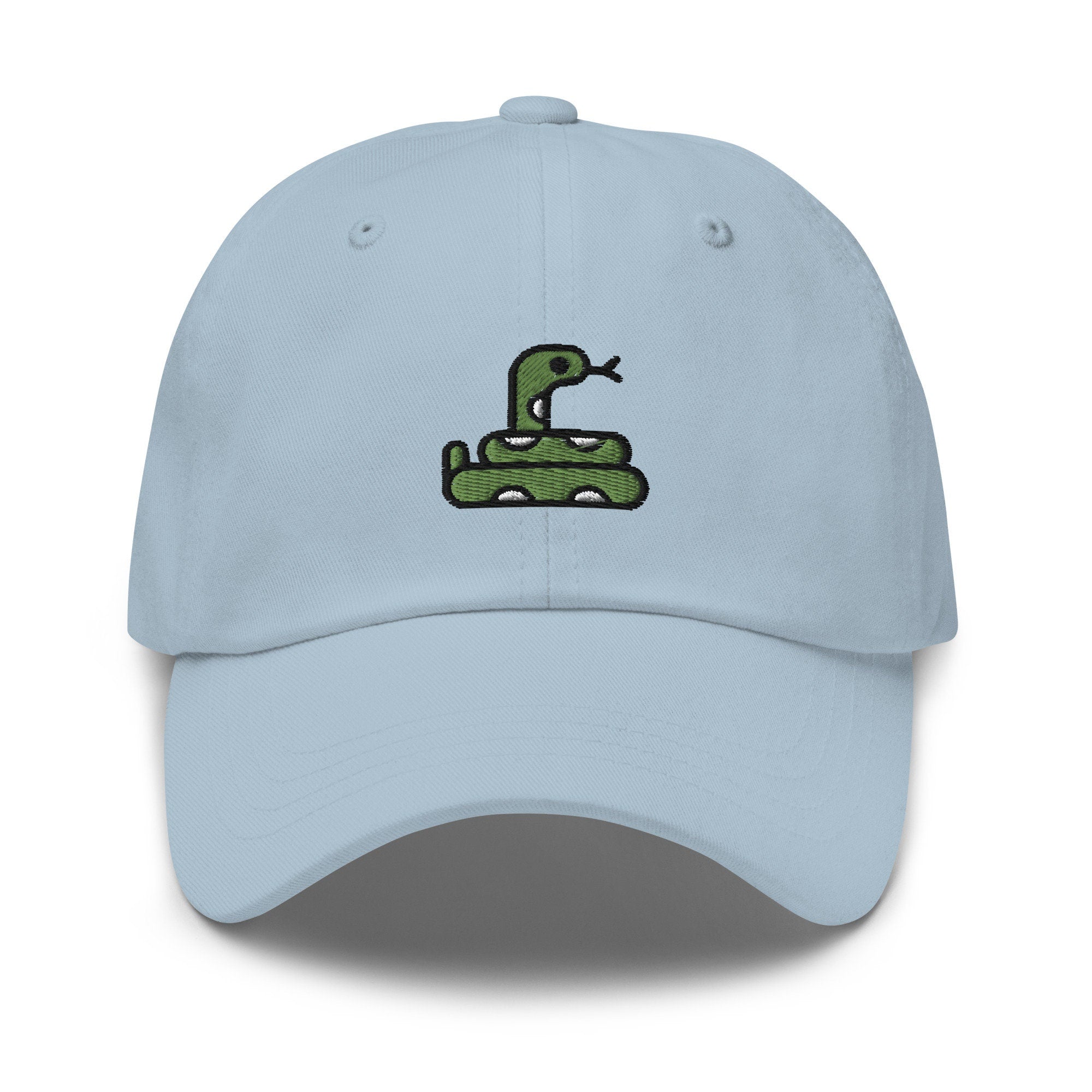 Snake Embroidered Dad Hat