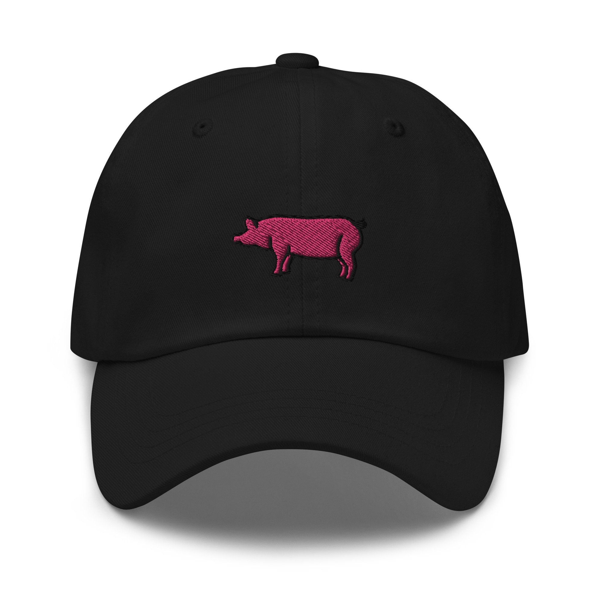 Pig Embroidered Dad Hat