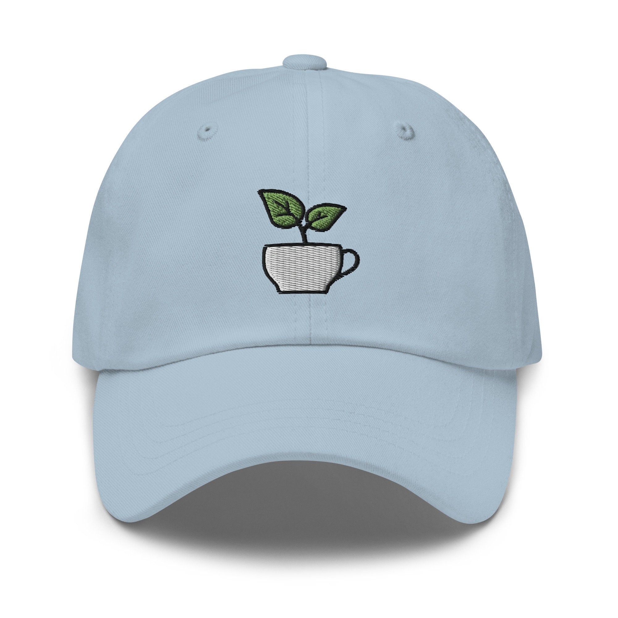 Plant in Cup Embroidered Dad Hat