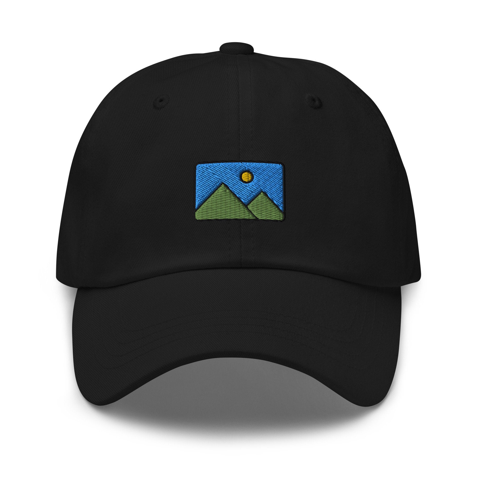 Landscape Embroidered Dad Hat