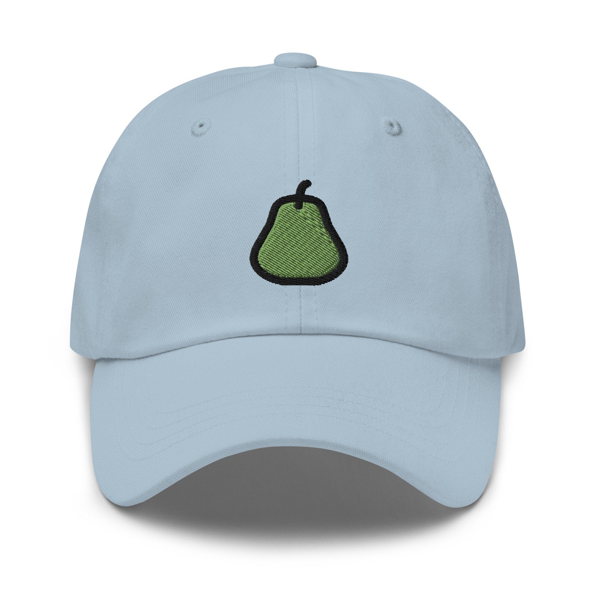 Pear Embroidered Dad Hat