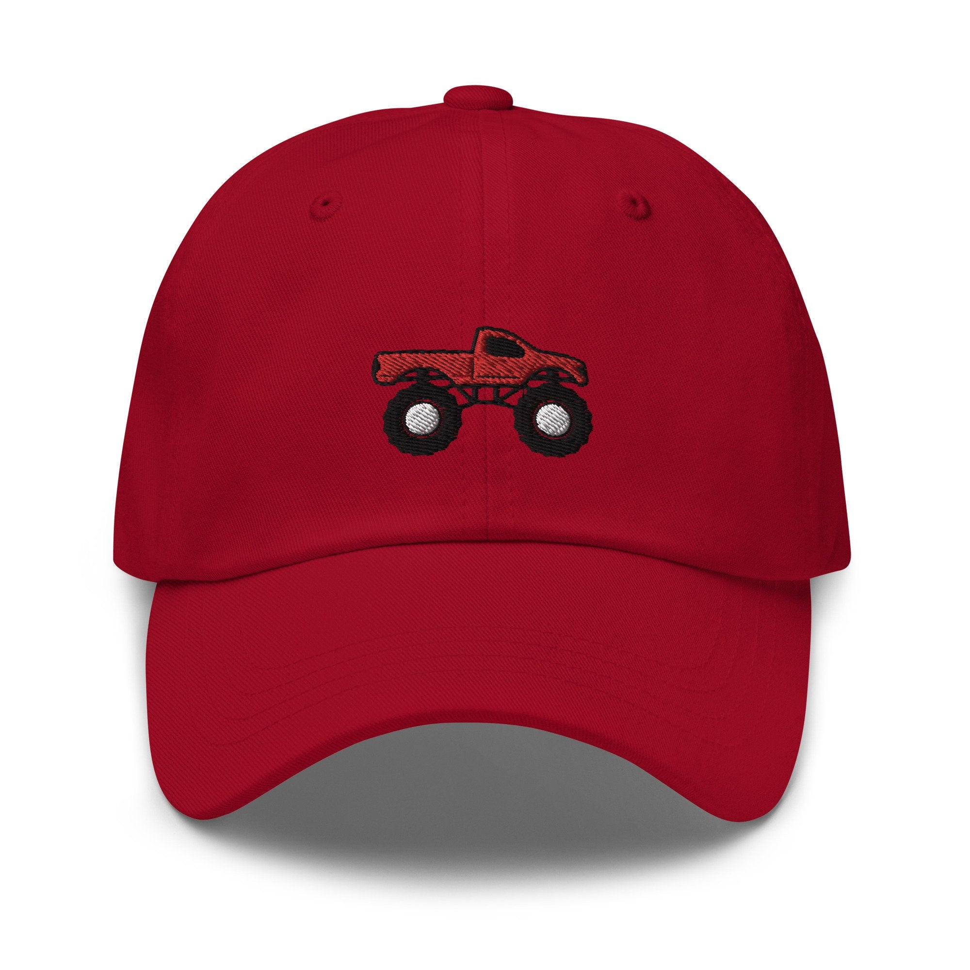 Monster Truck Embroidered Dad Hat