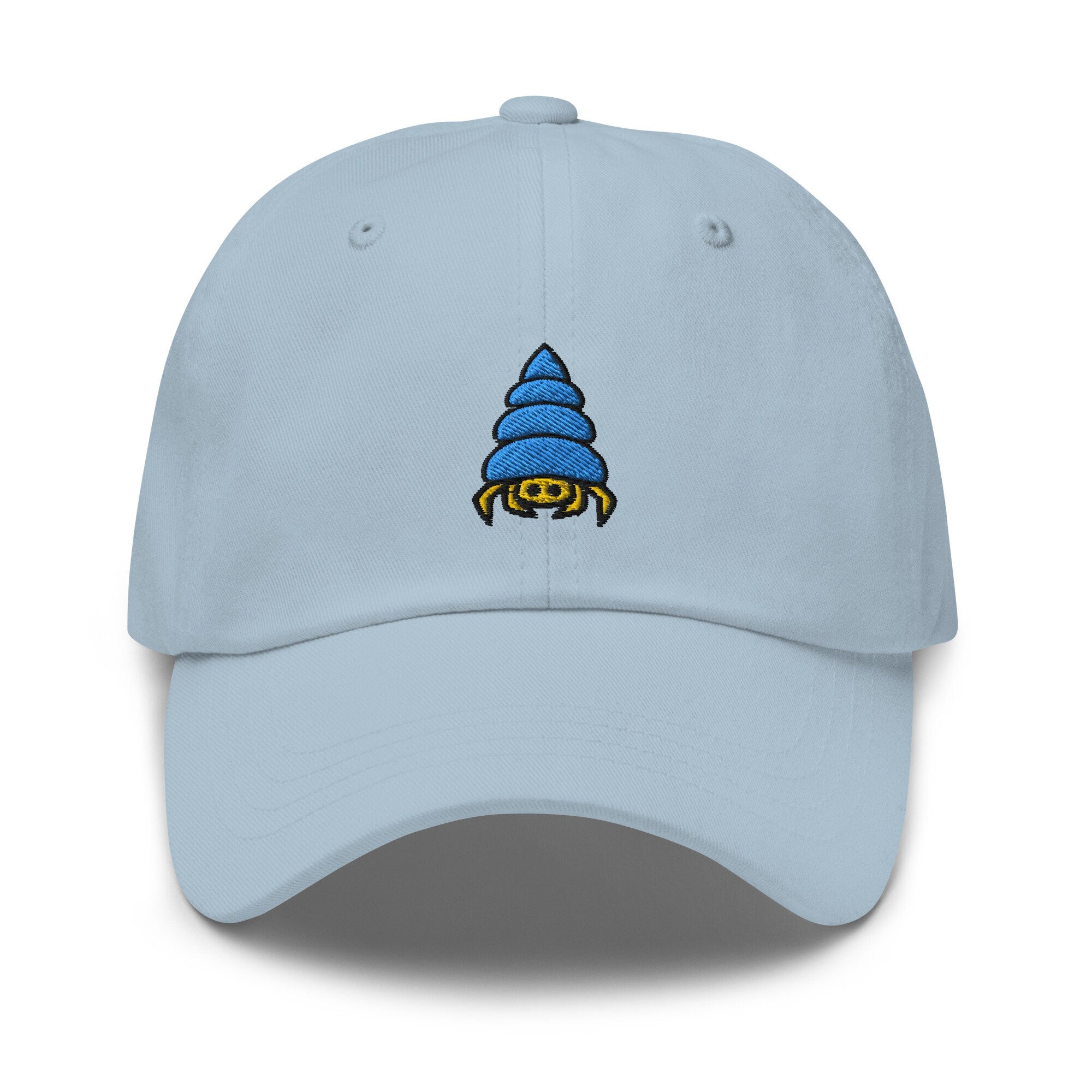 Hermit Crab Embroidered Dad Hat