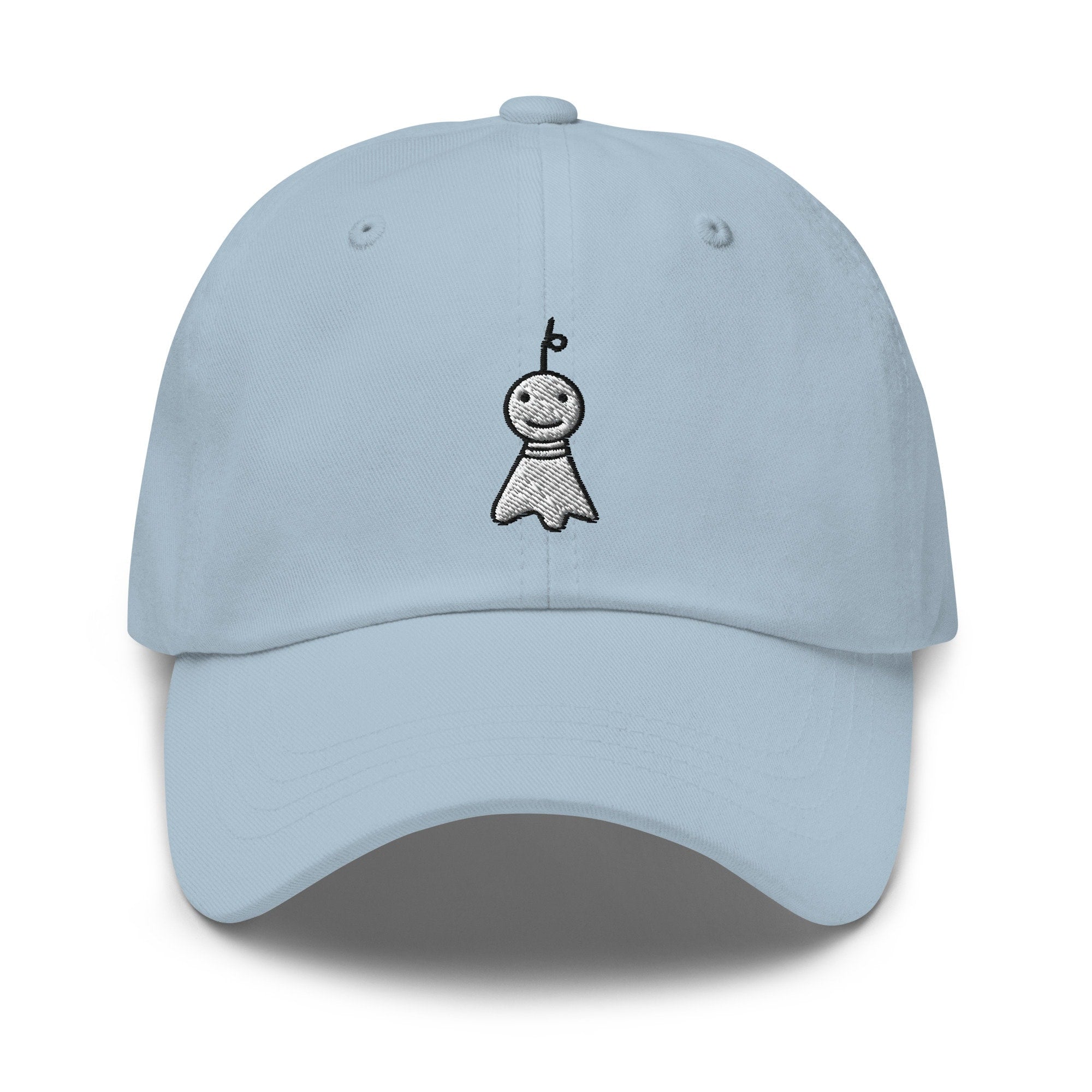 Homemade Ghost Doll Embroidered Dad Hat