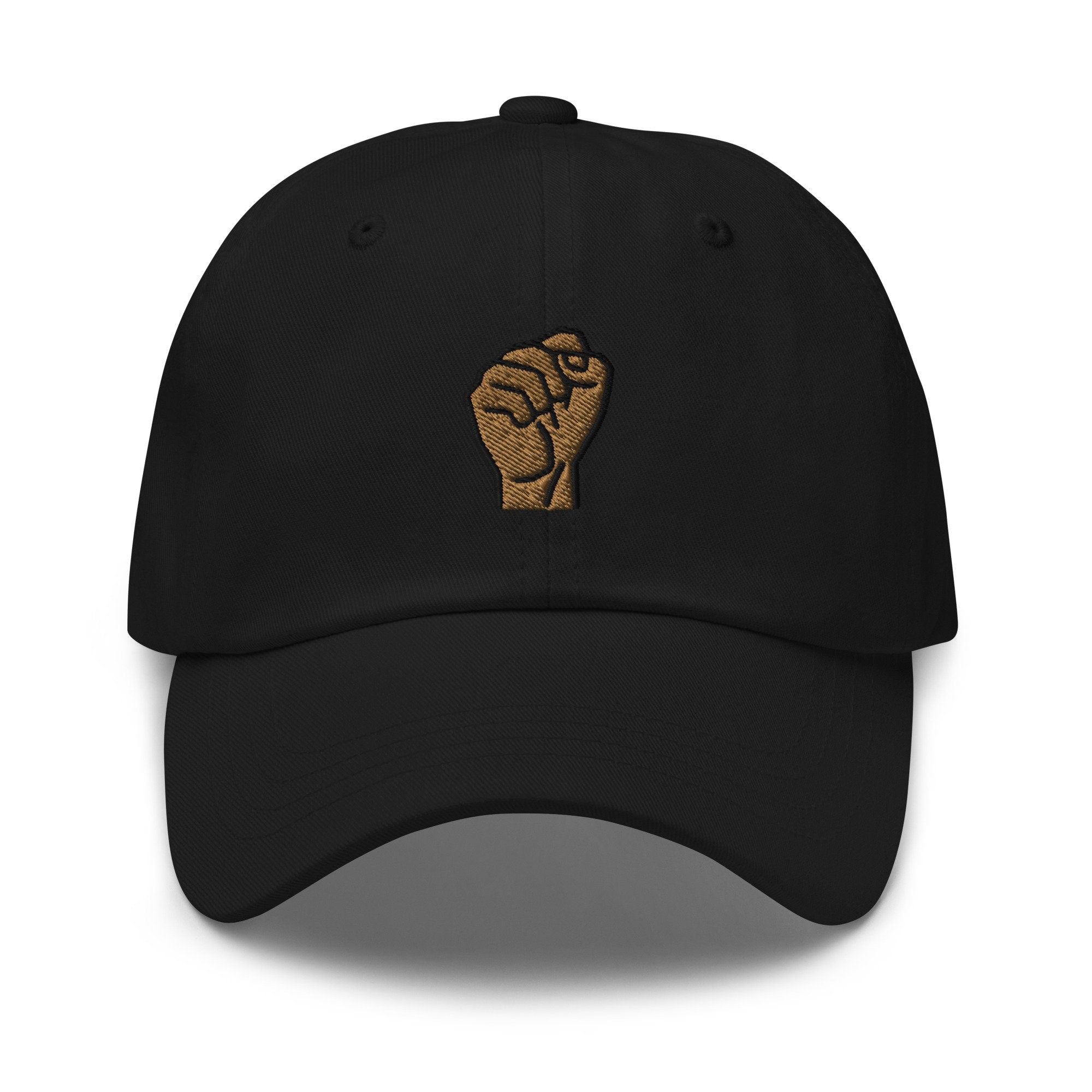 Fist Embroidered Dad Hat