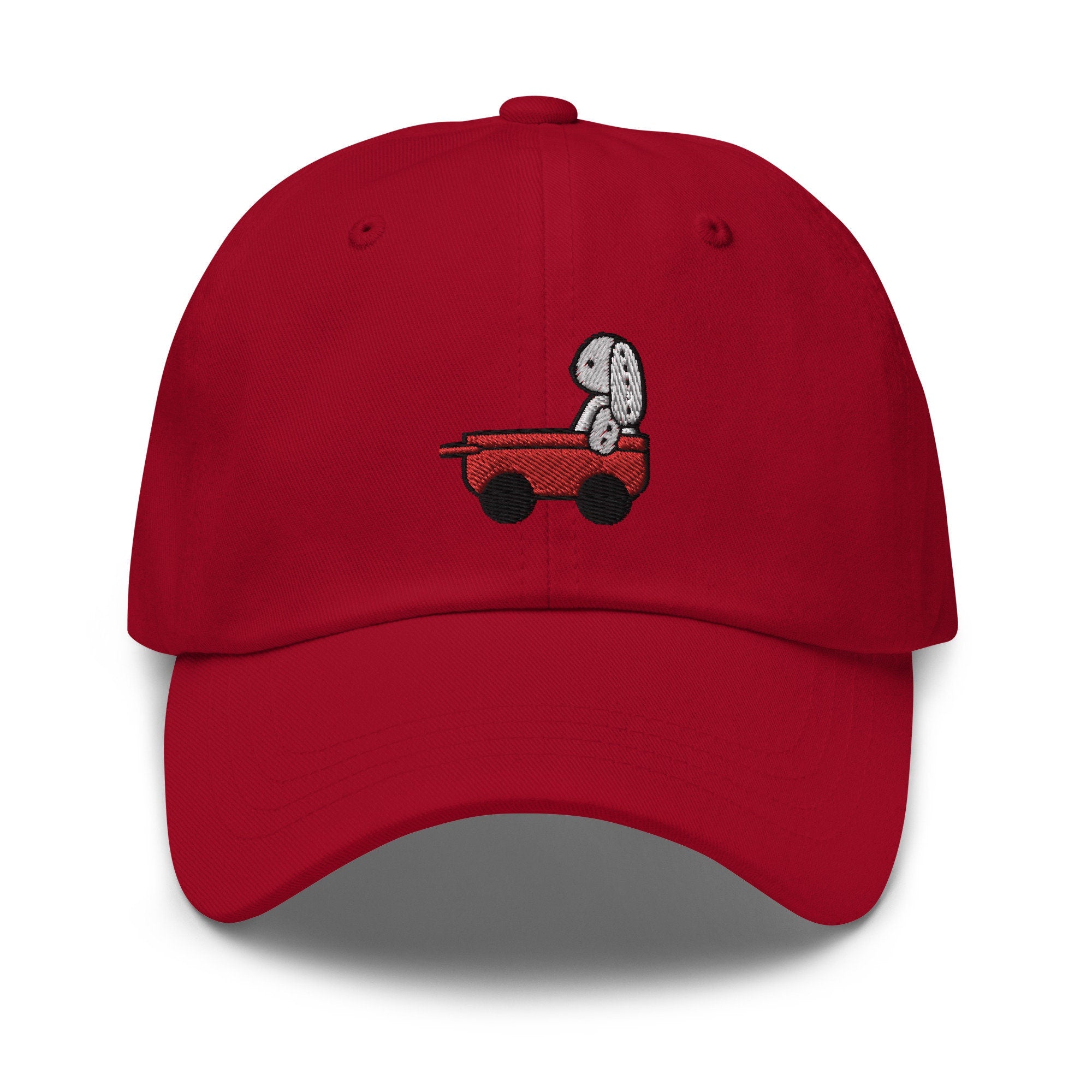 Red Wagon Embroidered Dad Hat