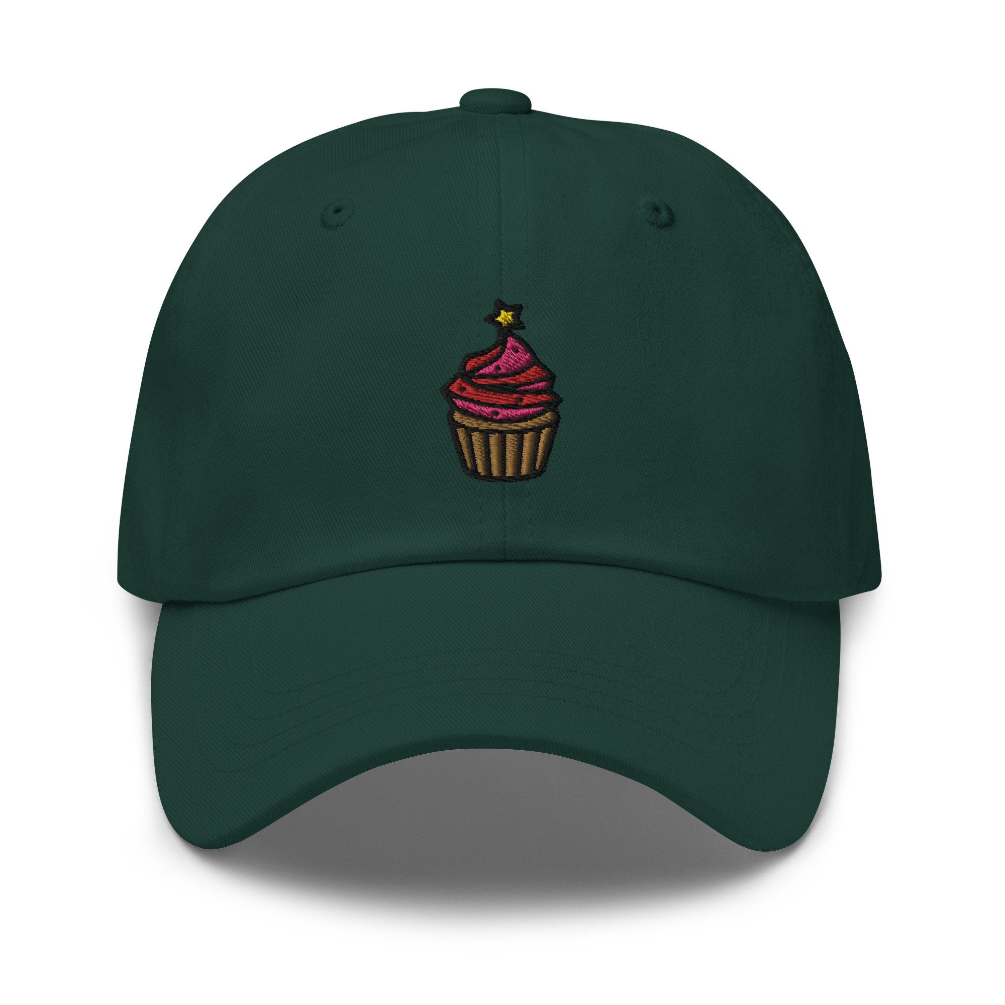 Cupcake Embroidered Dad Hat