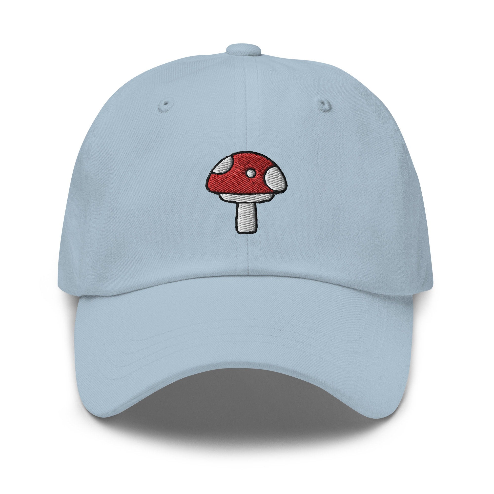 Mushroom Embroidered Dad Hat