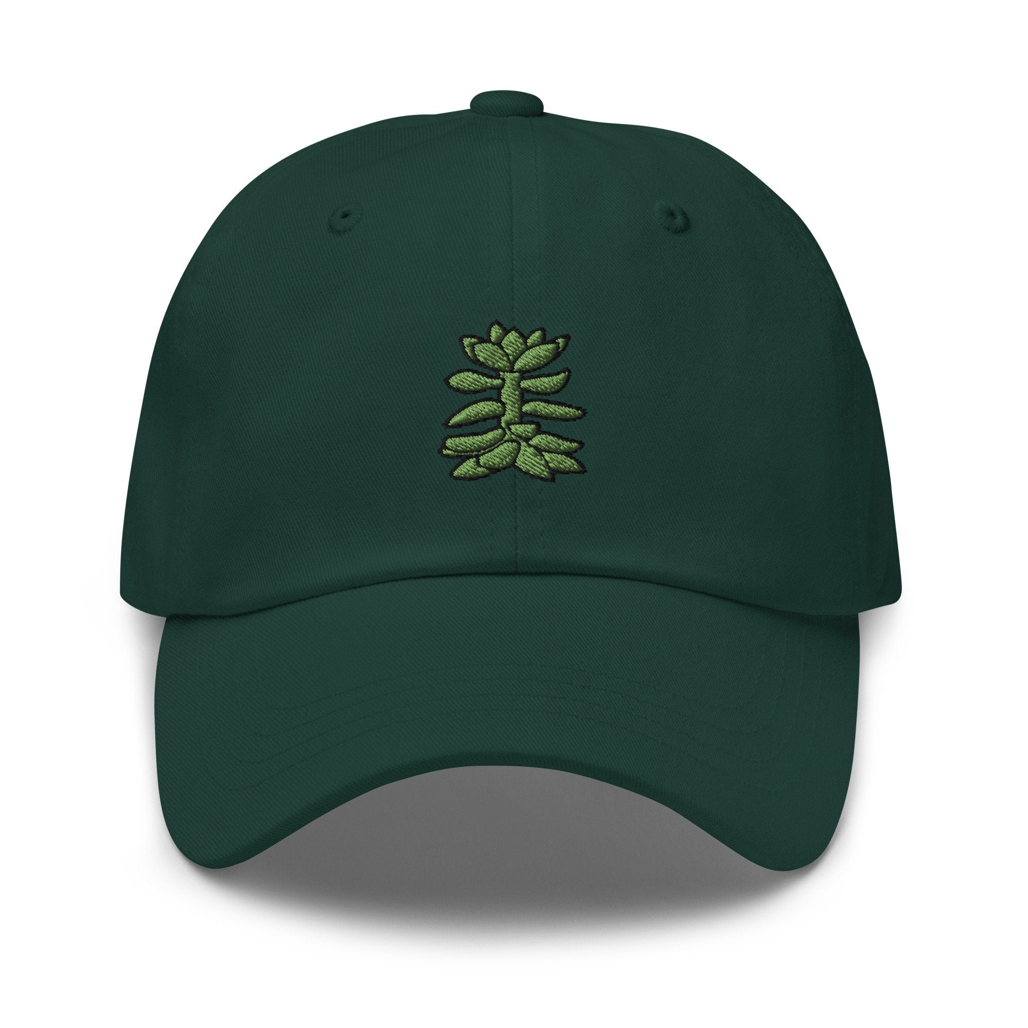 Succulent Embroidered Dad Hat