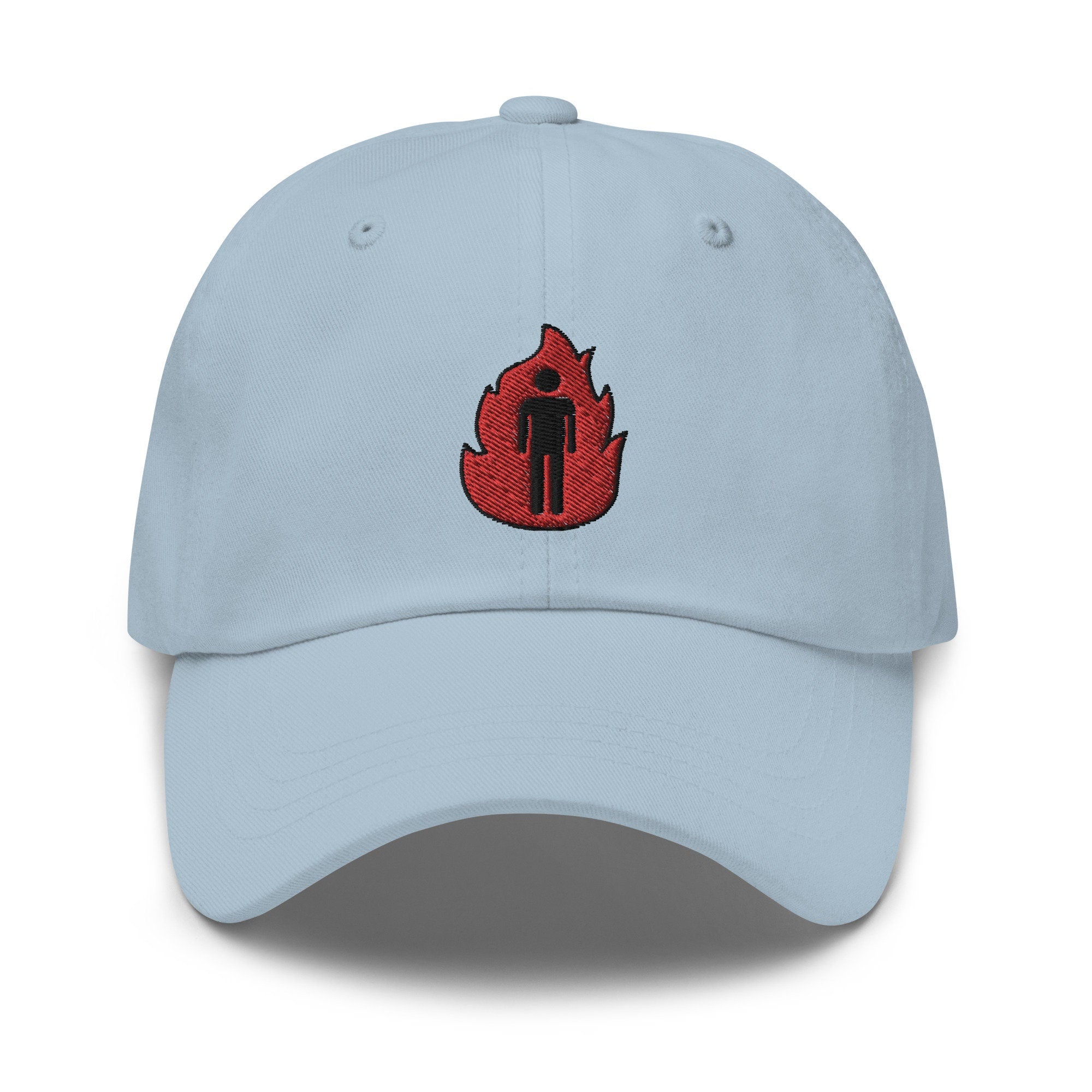Man on Fire Embroidered Dad Hat