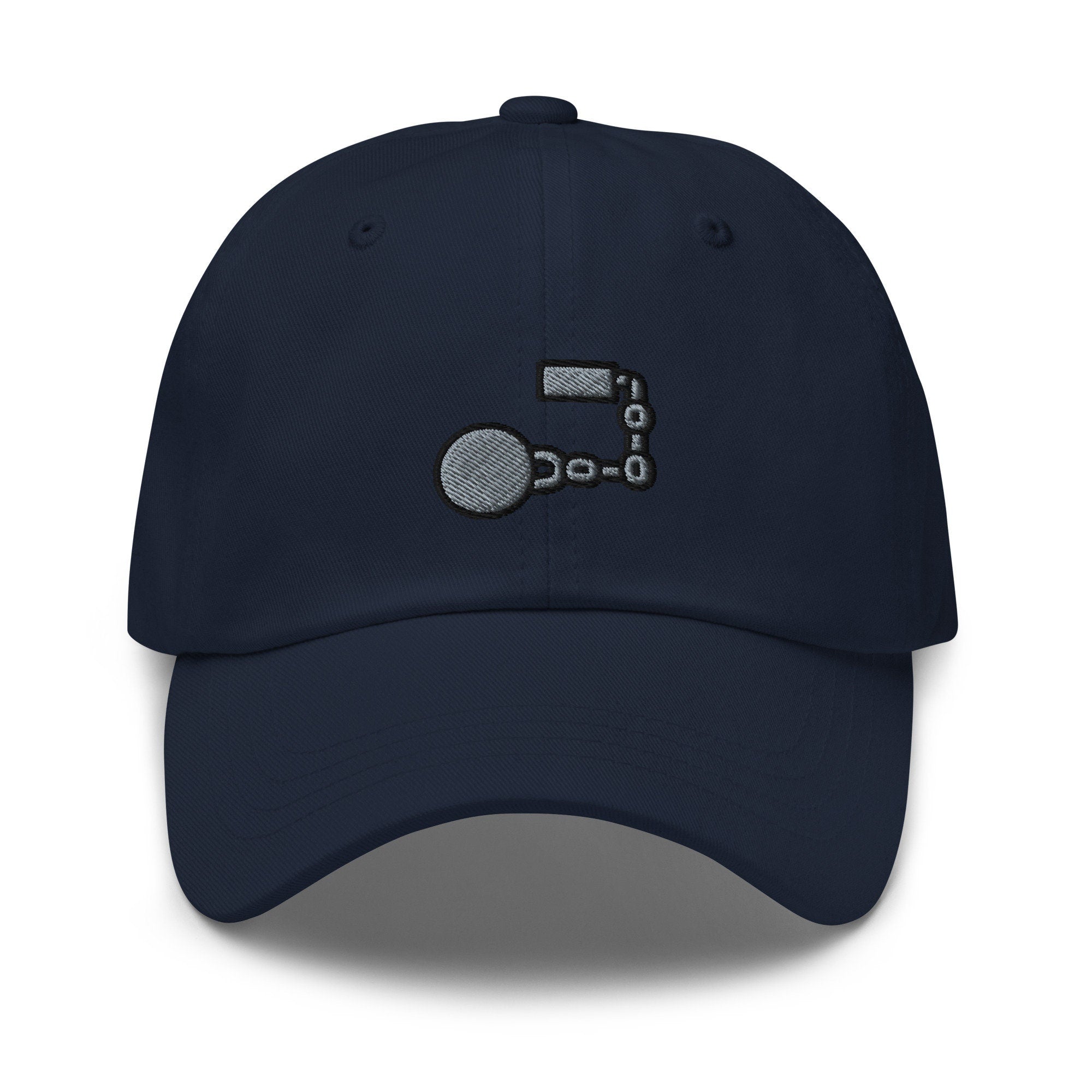 Ball and Chain Embroidered Dad Hat