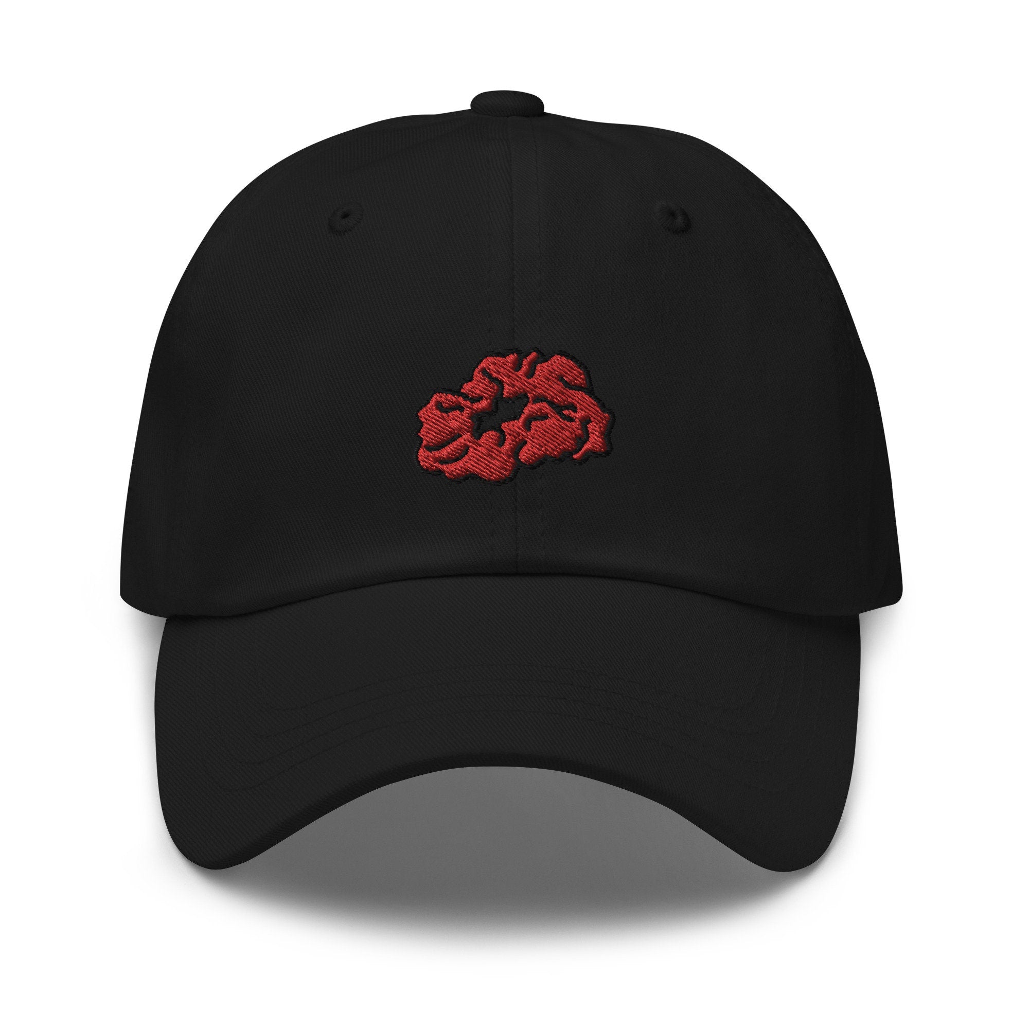 Scrunchie Embroidered Dad Hat