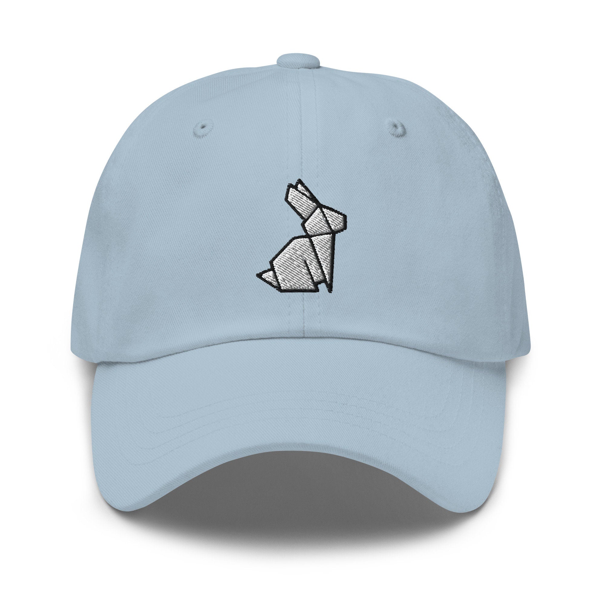 Origami Rabbit Embroidered Dad Hat