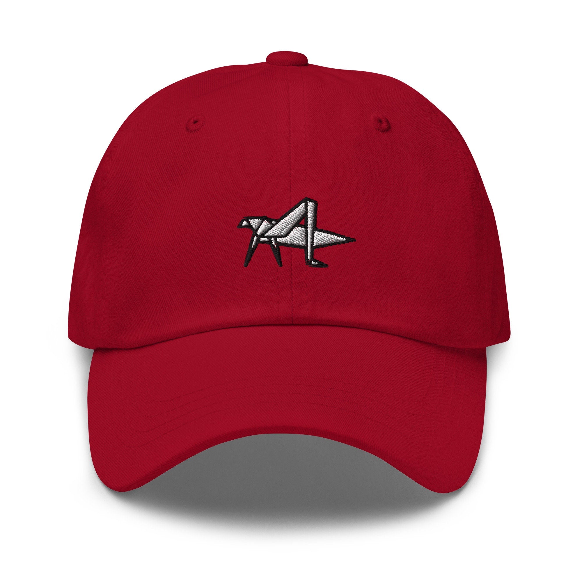 Origami Grasshopper Embroidered Dad Hat