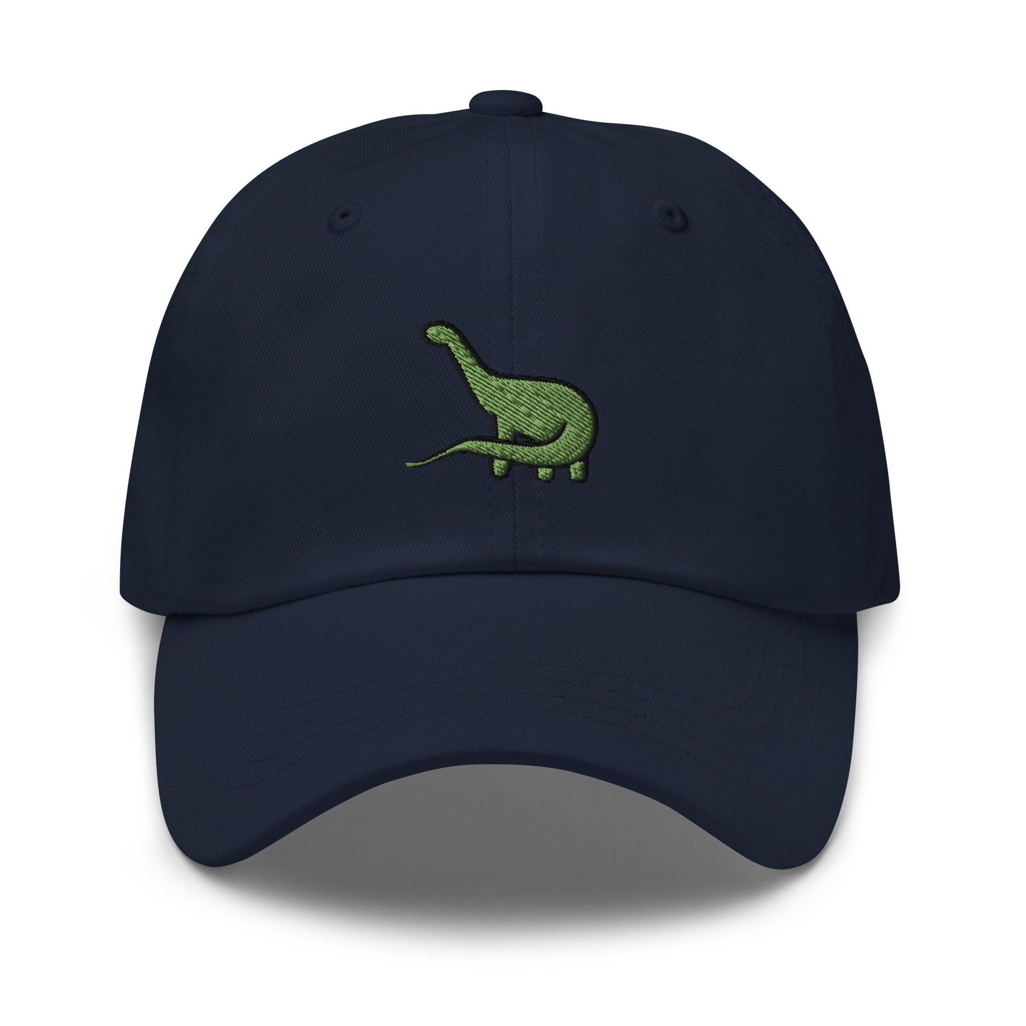 Brotosaurus Dinosaur Embroidered Dad Hat