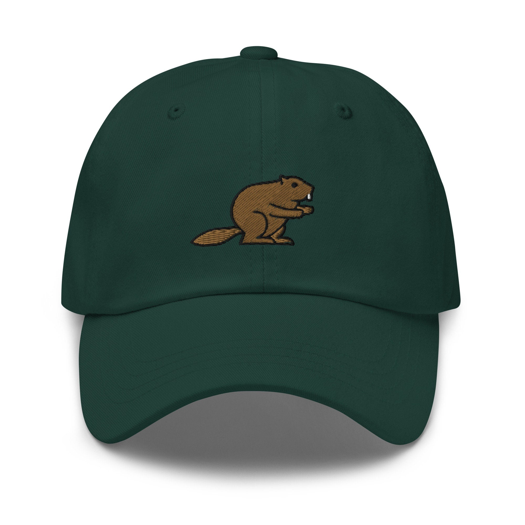 Beaver Embroidered Dad Hat