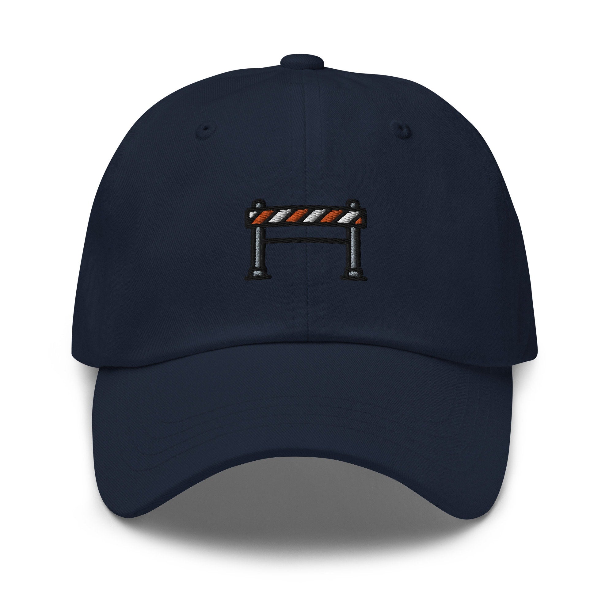 Traffic Barrier Embroidered Dad Hat