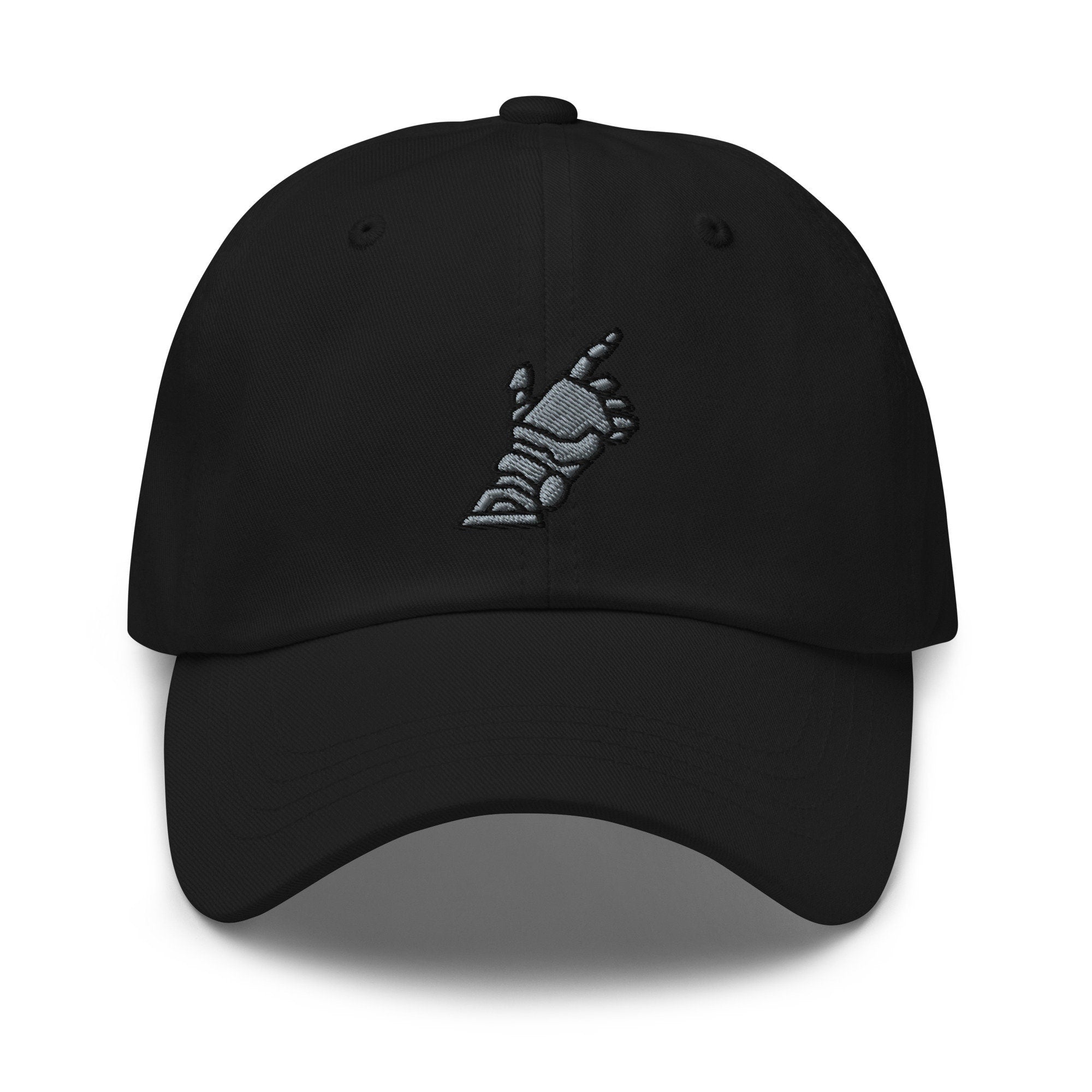 Robot Hand Embroidered Dad Hat
