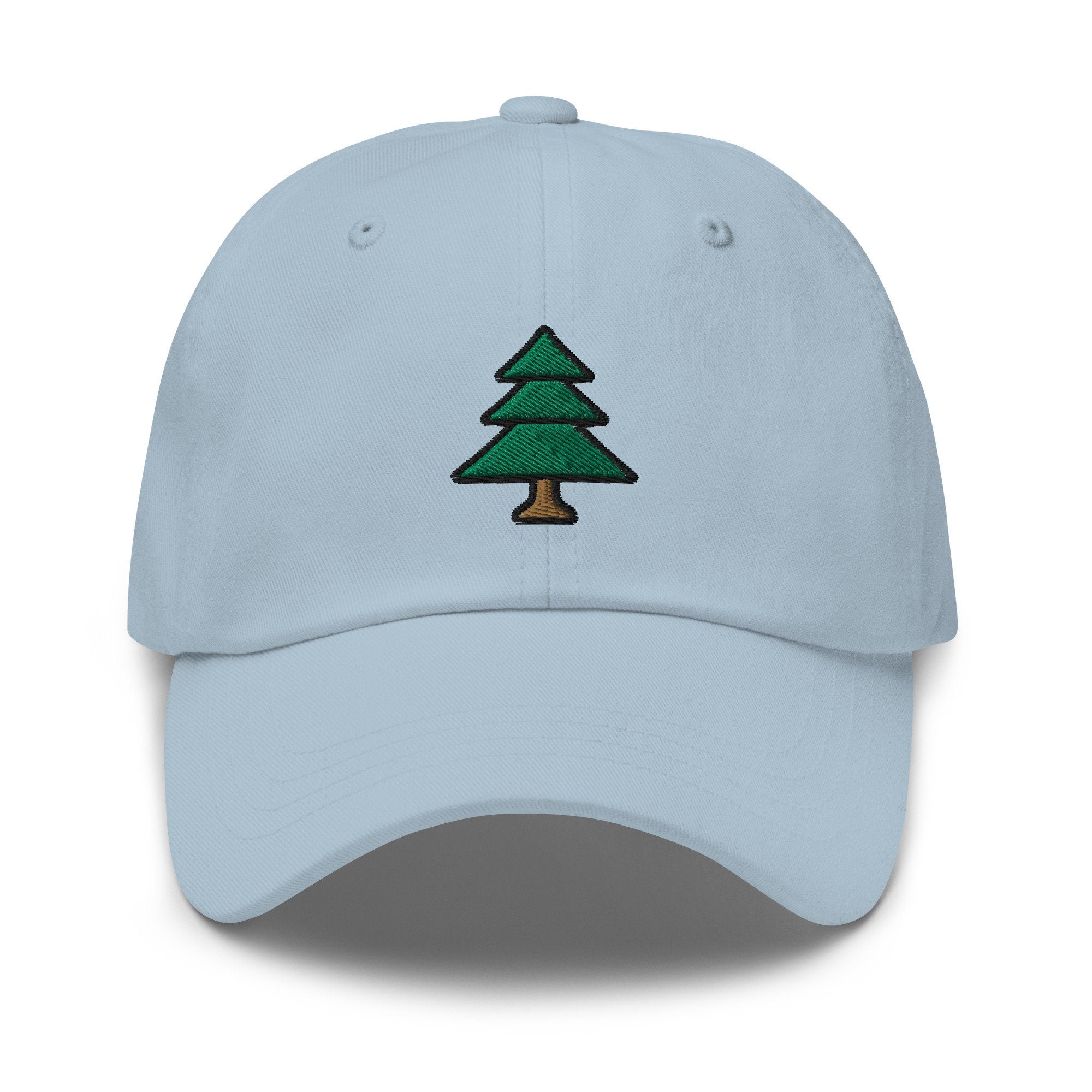 Pine Tree Embroidered Dad Hat